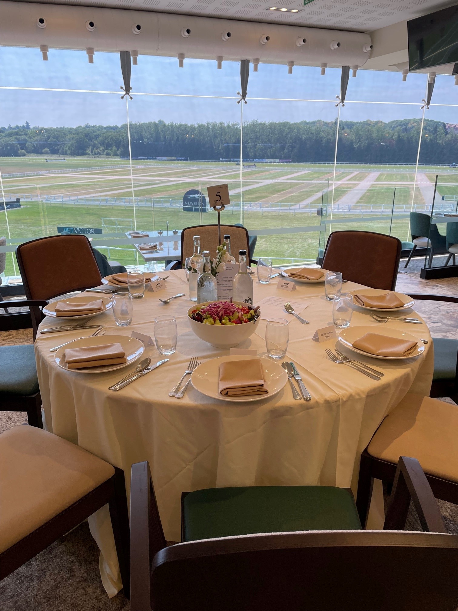 Elegant dining setup in The Hennessy Suite, perfect for corporate events and special occasions.