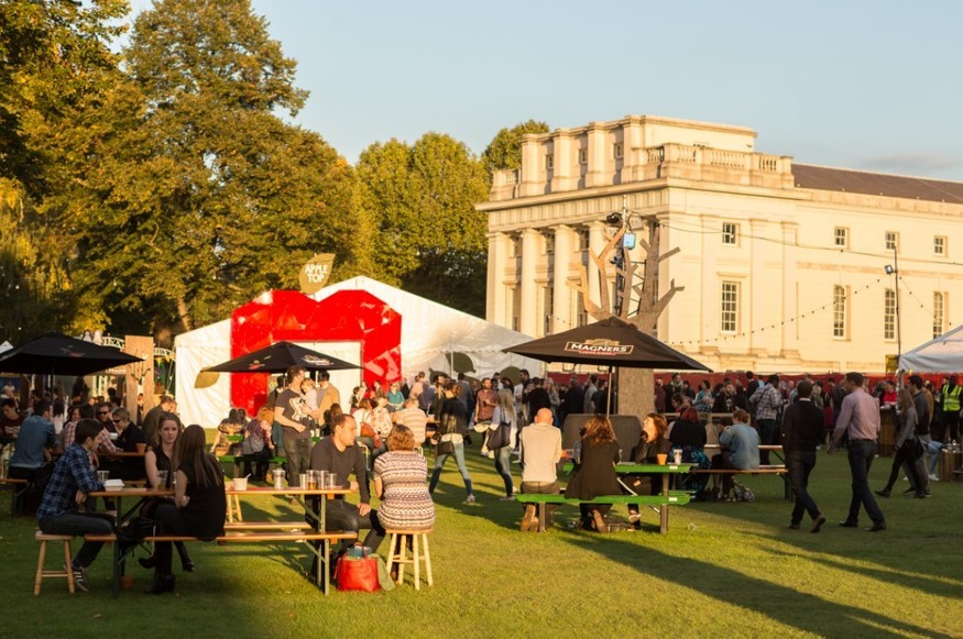 Vibrant outdoor event at South Lawns, The Queen's House, ideal for festivals and picnics.