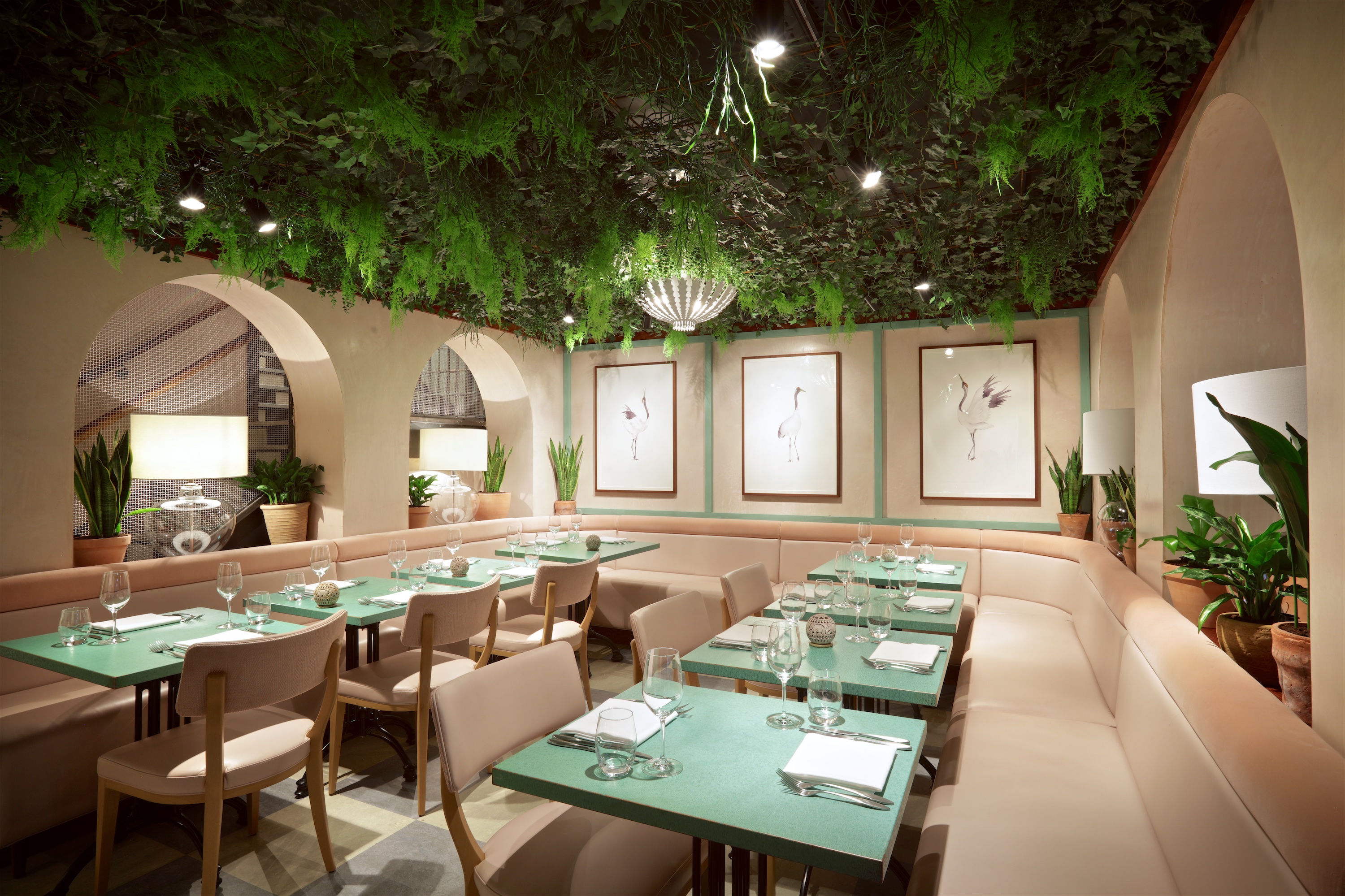 Elegant Garden Room at Kanishka Mayfair, ideal for intimate gatherings and corporate events.