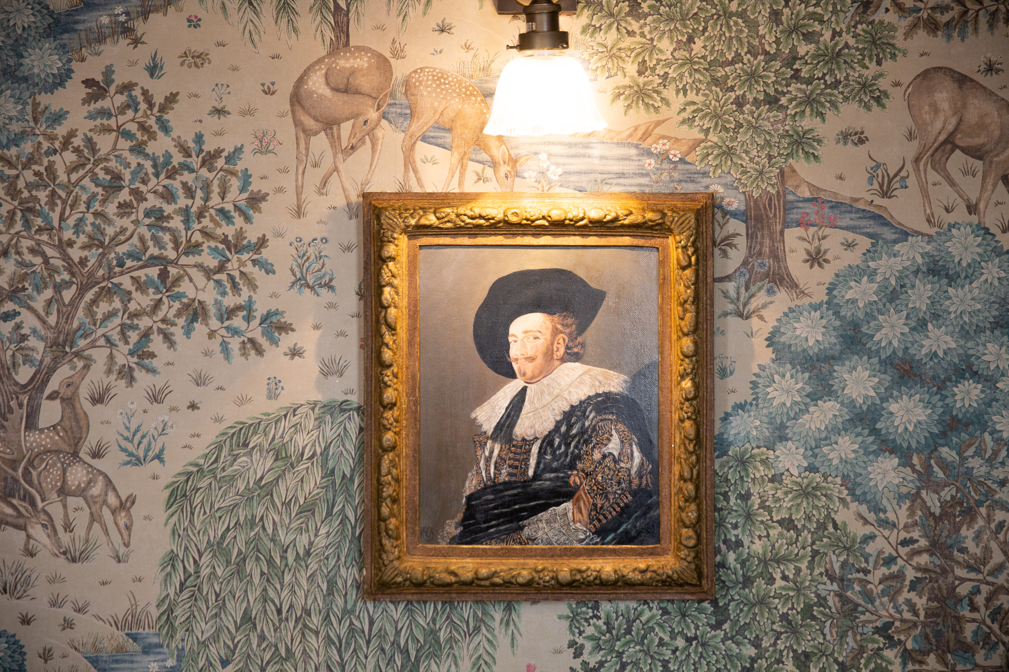 Elegant portrait in The Fielding Room, Bow Street Tavern - perfect for intimate events.