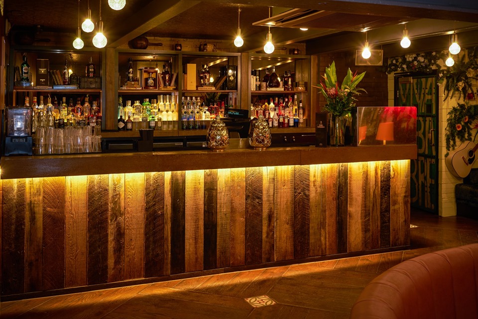 Stylish bar in Little Havanna, Embargo Republica for networking events and cocktail receptions.