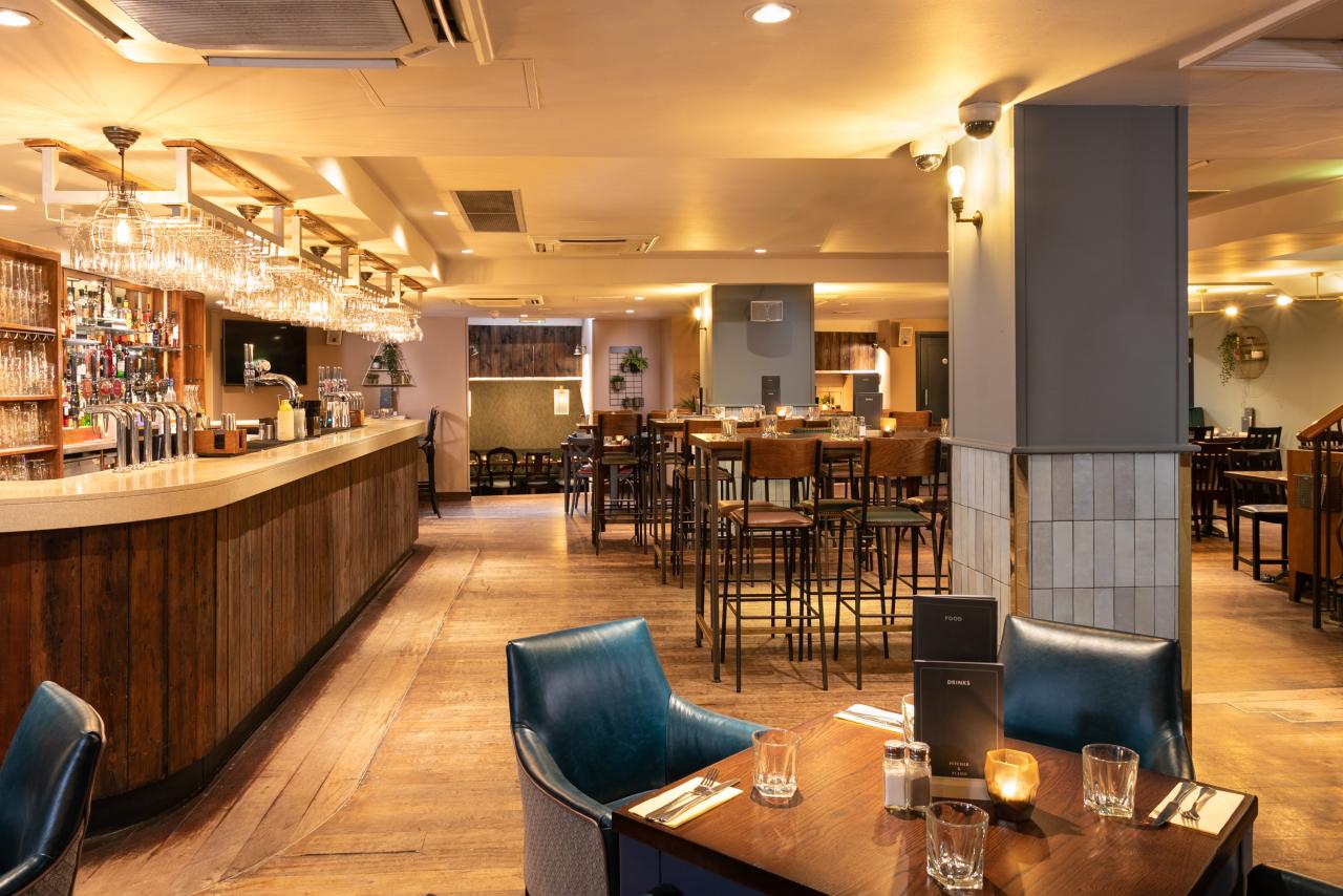 Stylish venue at Pitcher & Piano Cornhill for intimate meetings and events.