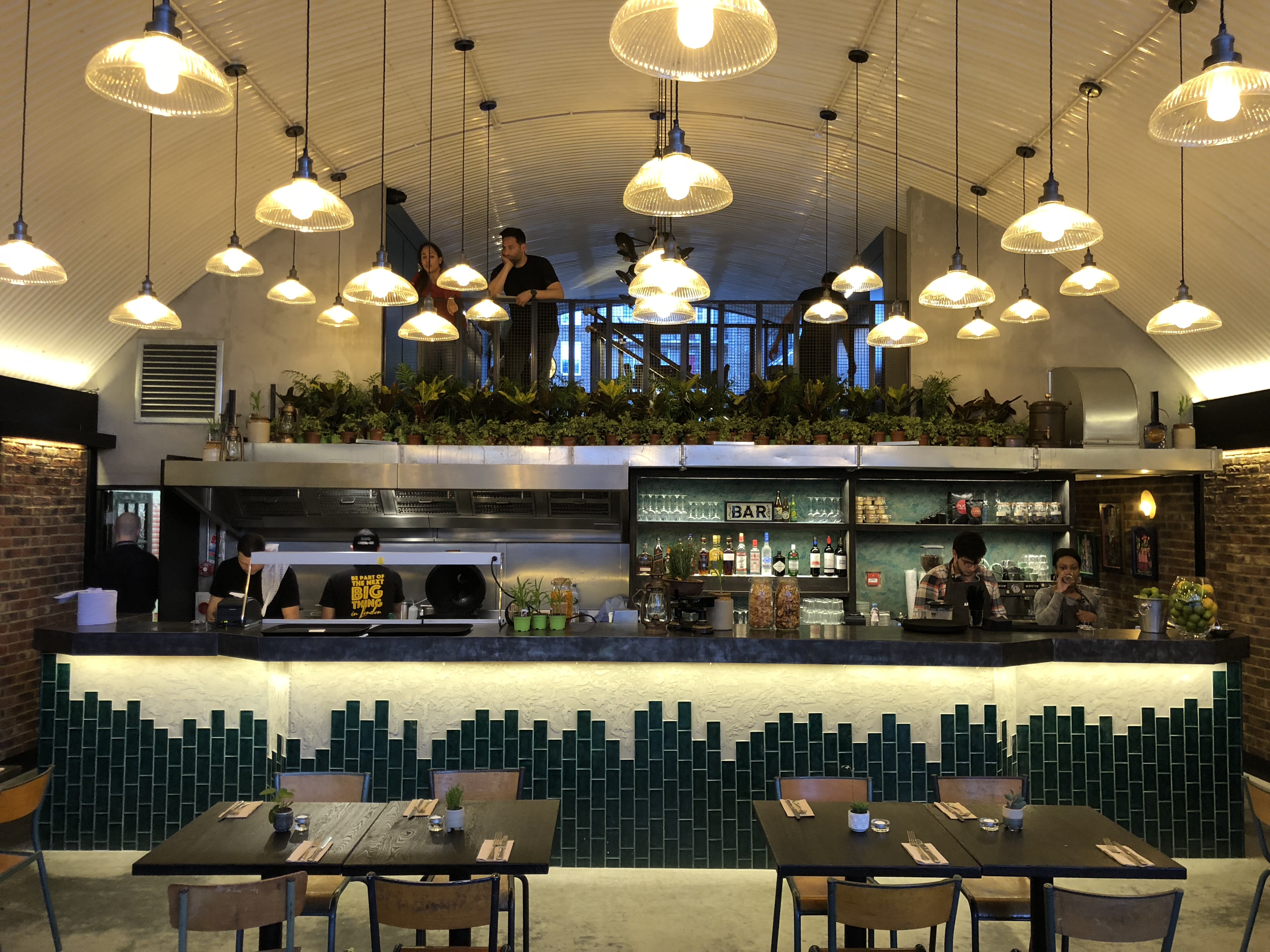 Stylish Private Mezzanine at Arepa & Co, perfect for events and gatherings.