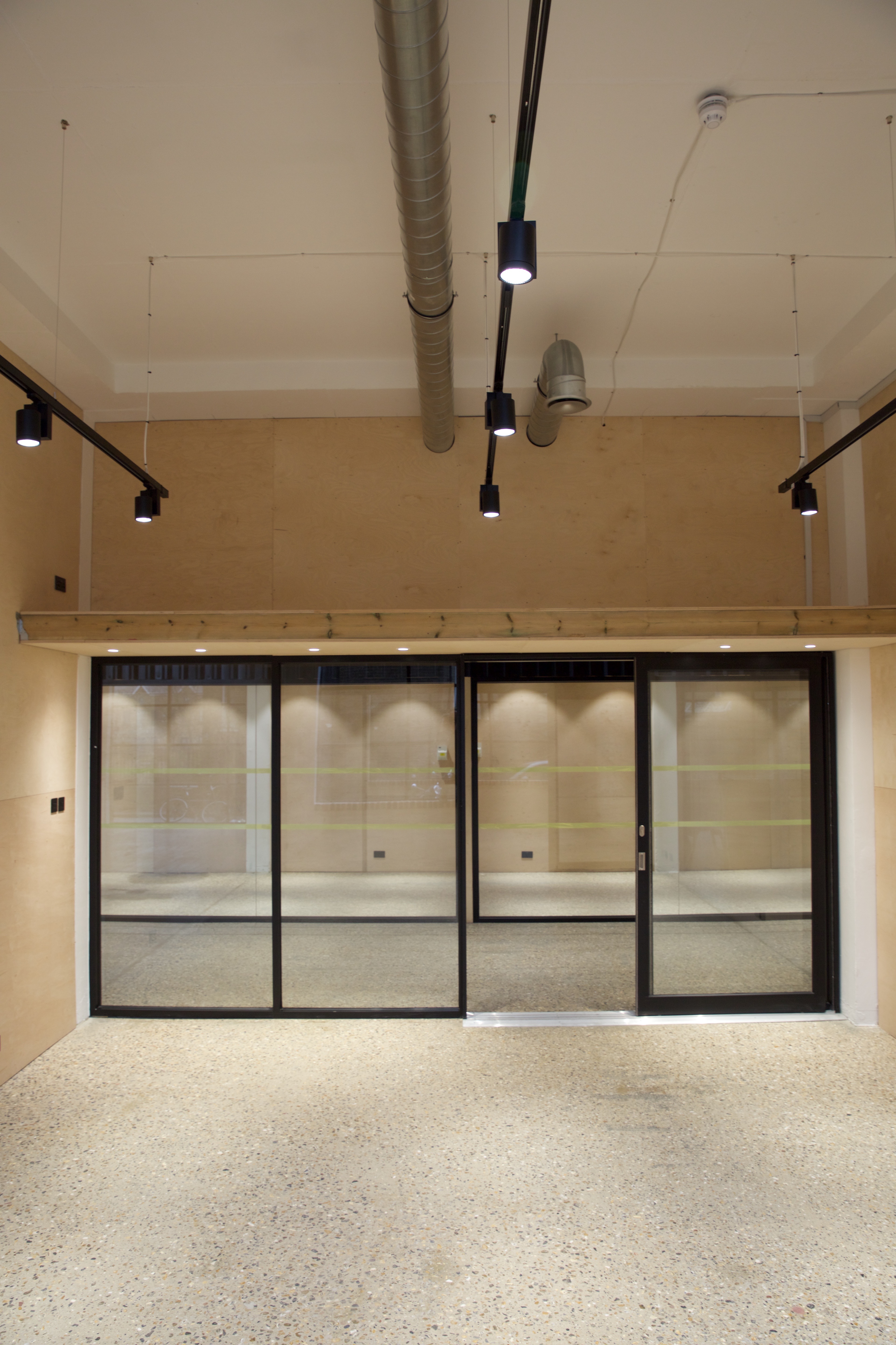 Versatile event space Pod 4 at The Factory Dalston with natural light for meetings and workshops.
