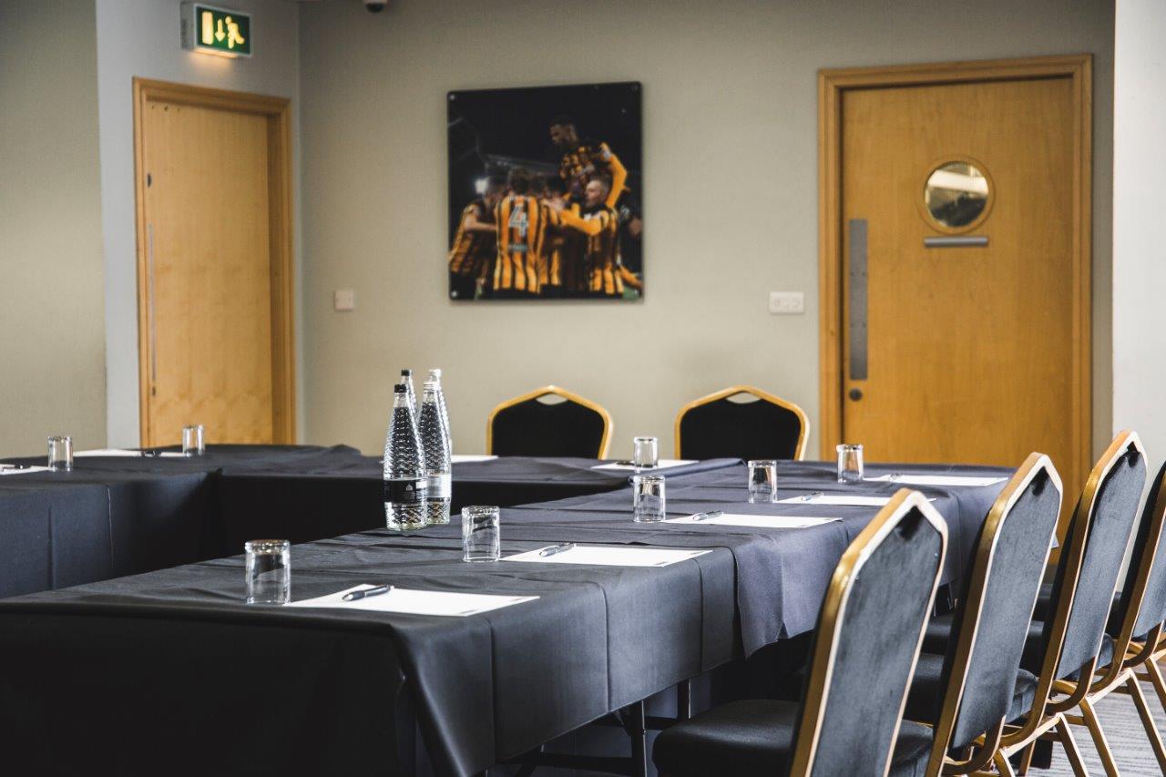 The Needler Suite in MKM Stadium, a professional meeting room for corporate events.