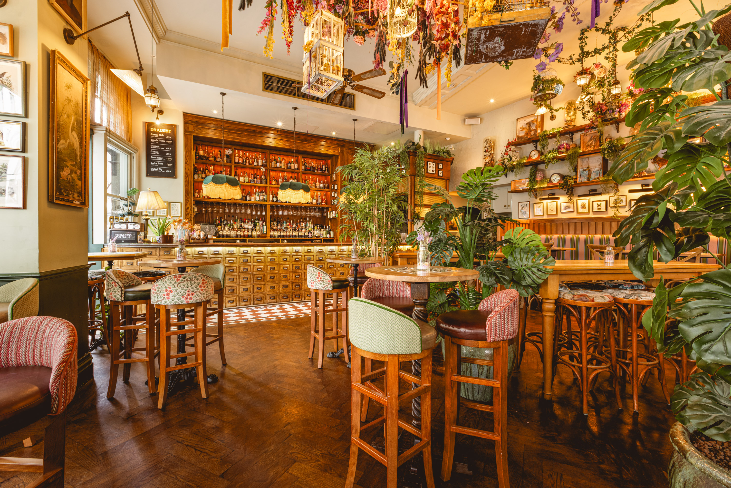Full Venue Hire at Botanical Tavern with lush greenery, ideal for gatherings and receptions.