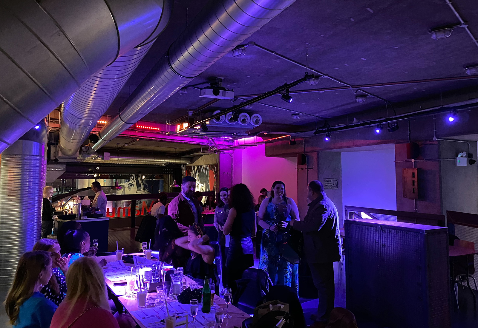 Vibrant venue at The Platform Mamuśka for networking events and private parties.