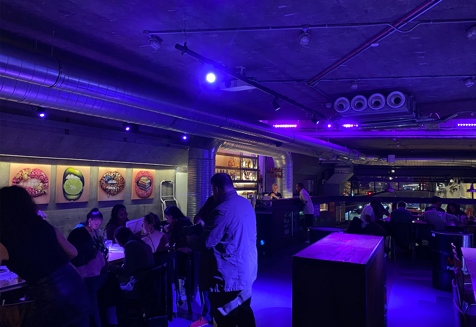 Vibrant event space at The Platform, modern decor for social gatherings and networking.