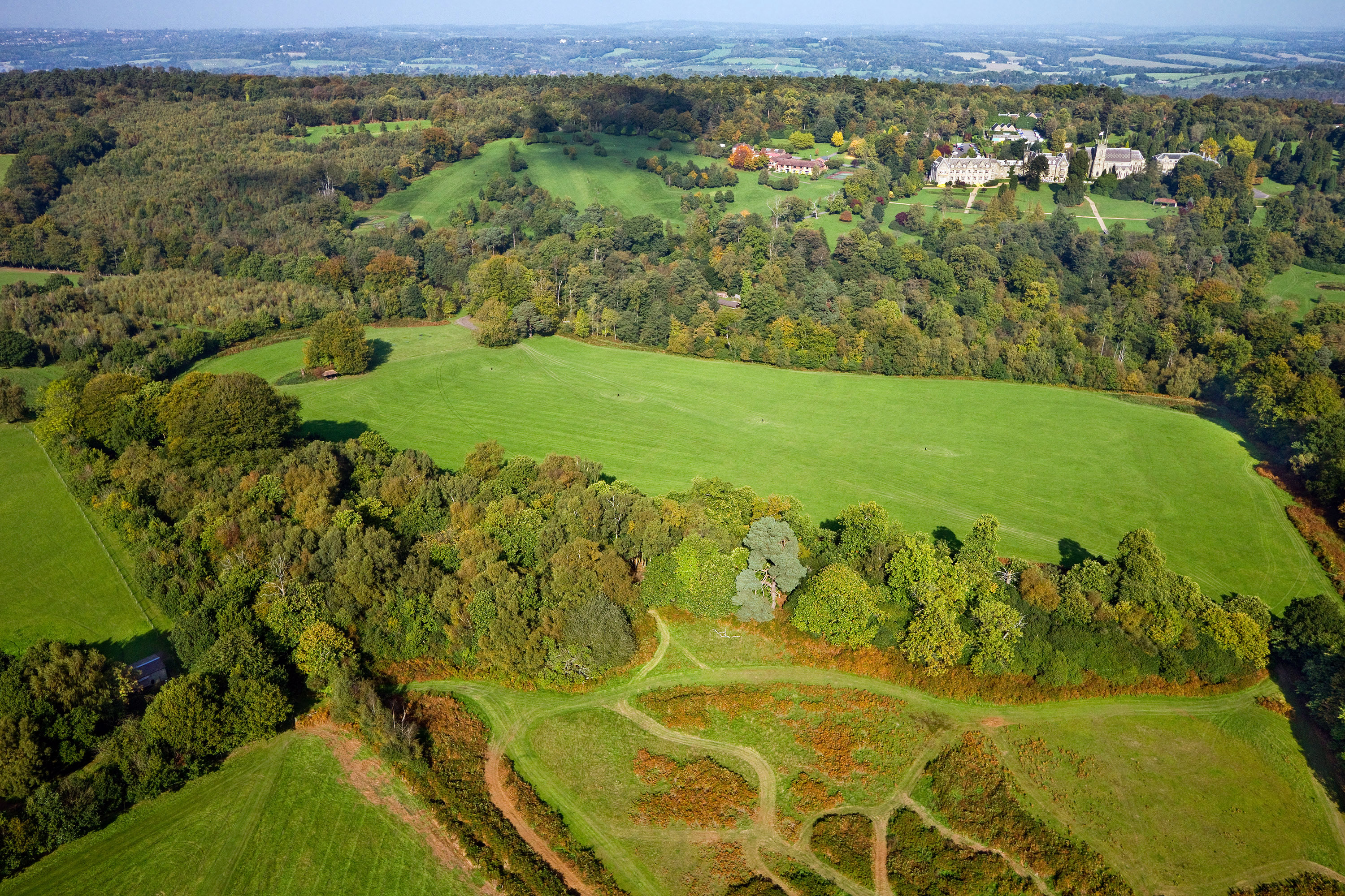 Anita Lunn at Ashdown Park, ideal venue for corporate retreats and outdoor events.
