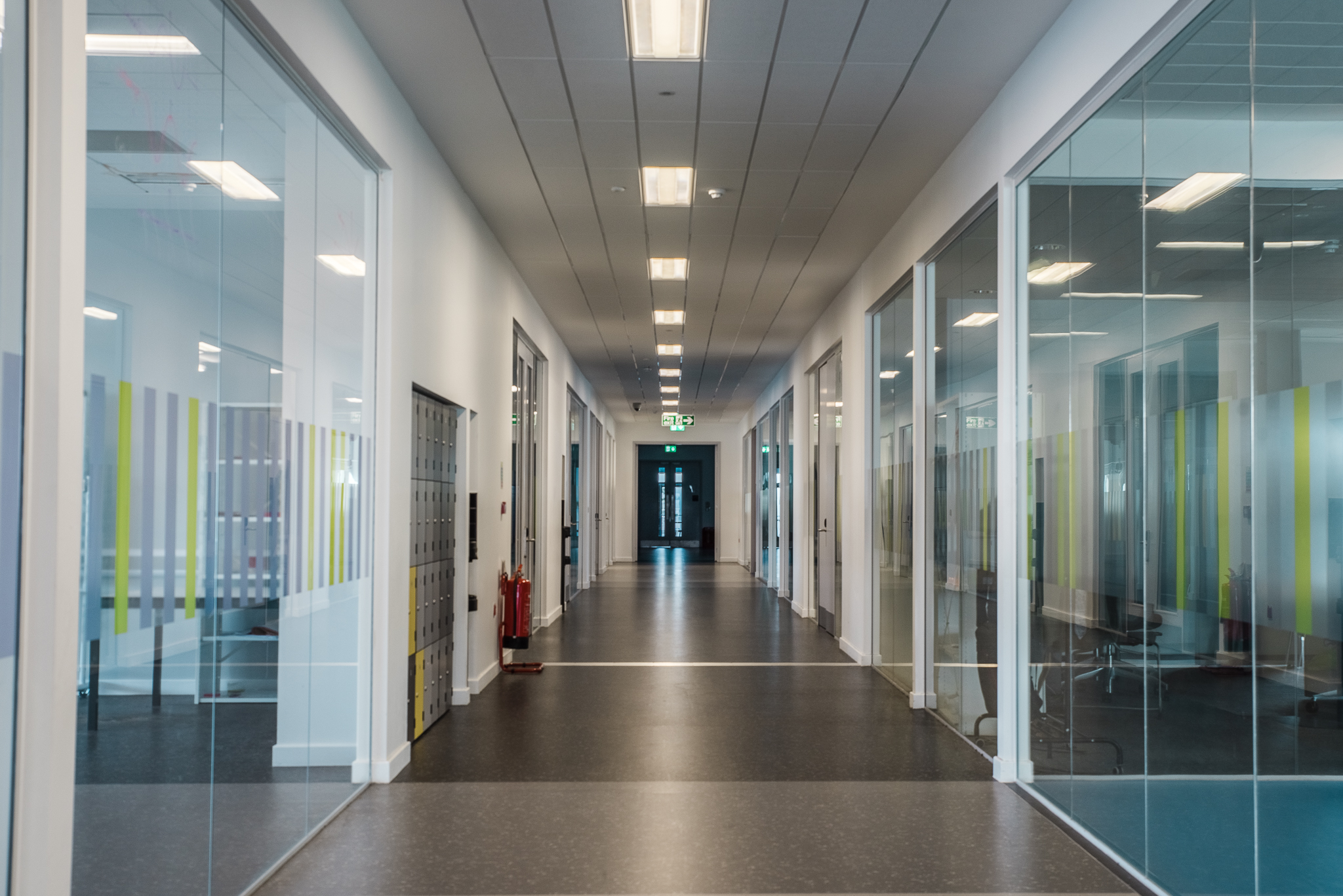 Modern breakout rooms in London Academy of Excellence Tottenham, ideal for events and collaboration.