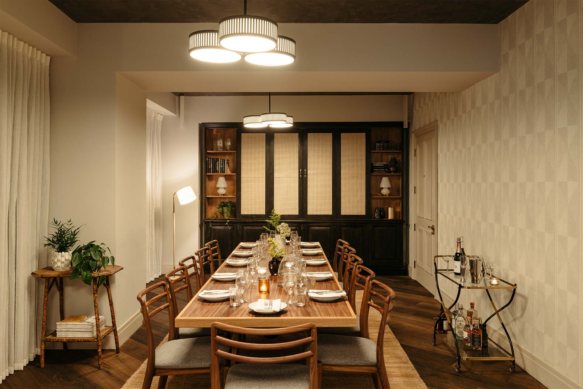 Elegant dining space at The Hoxton Southwark, perfect for intimate gatherings and corporate dinners.