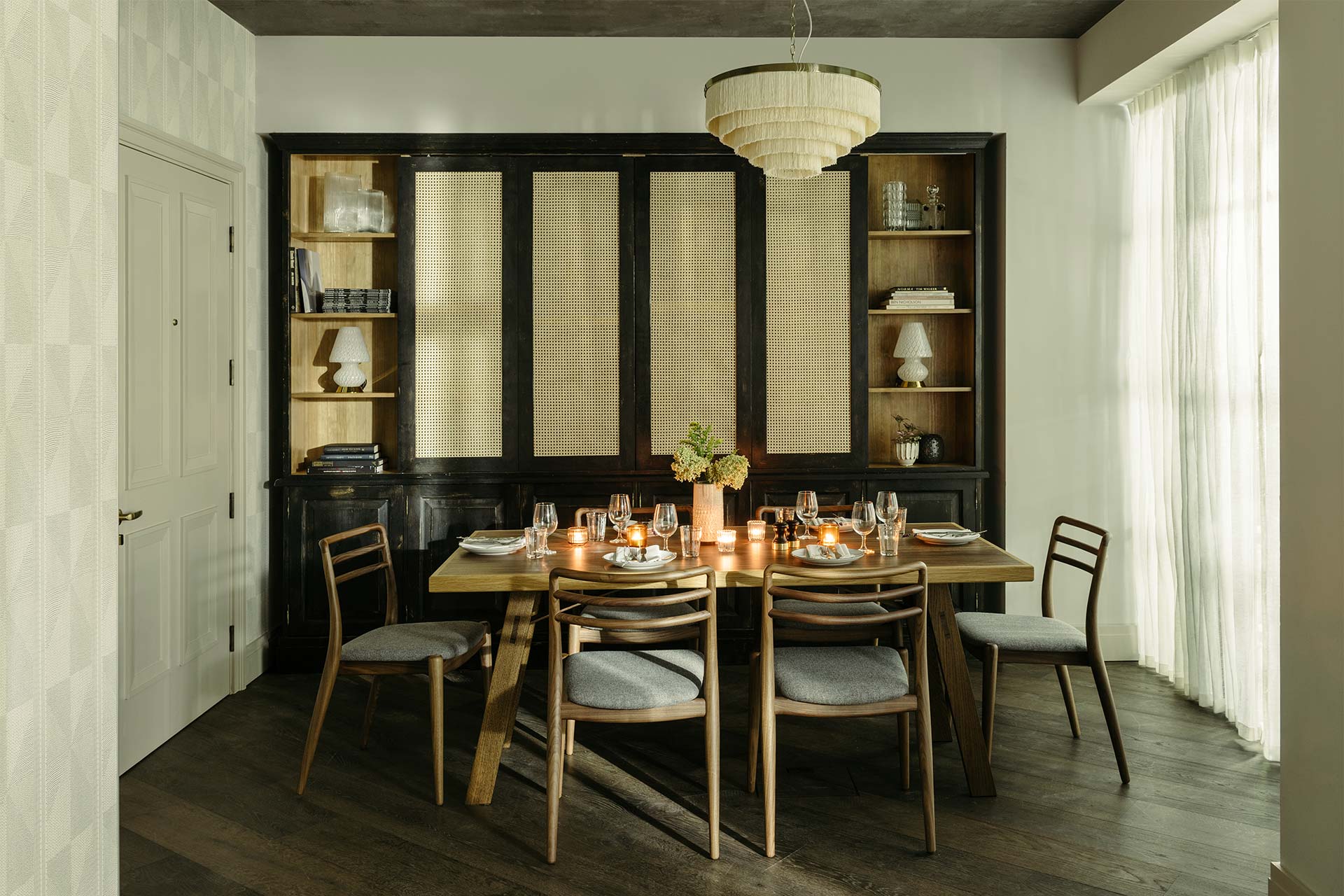 Stylish dining space at The Hoxton Southwark for intimate gatherings and corporate dinners.