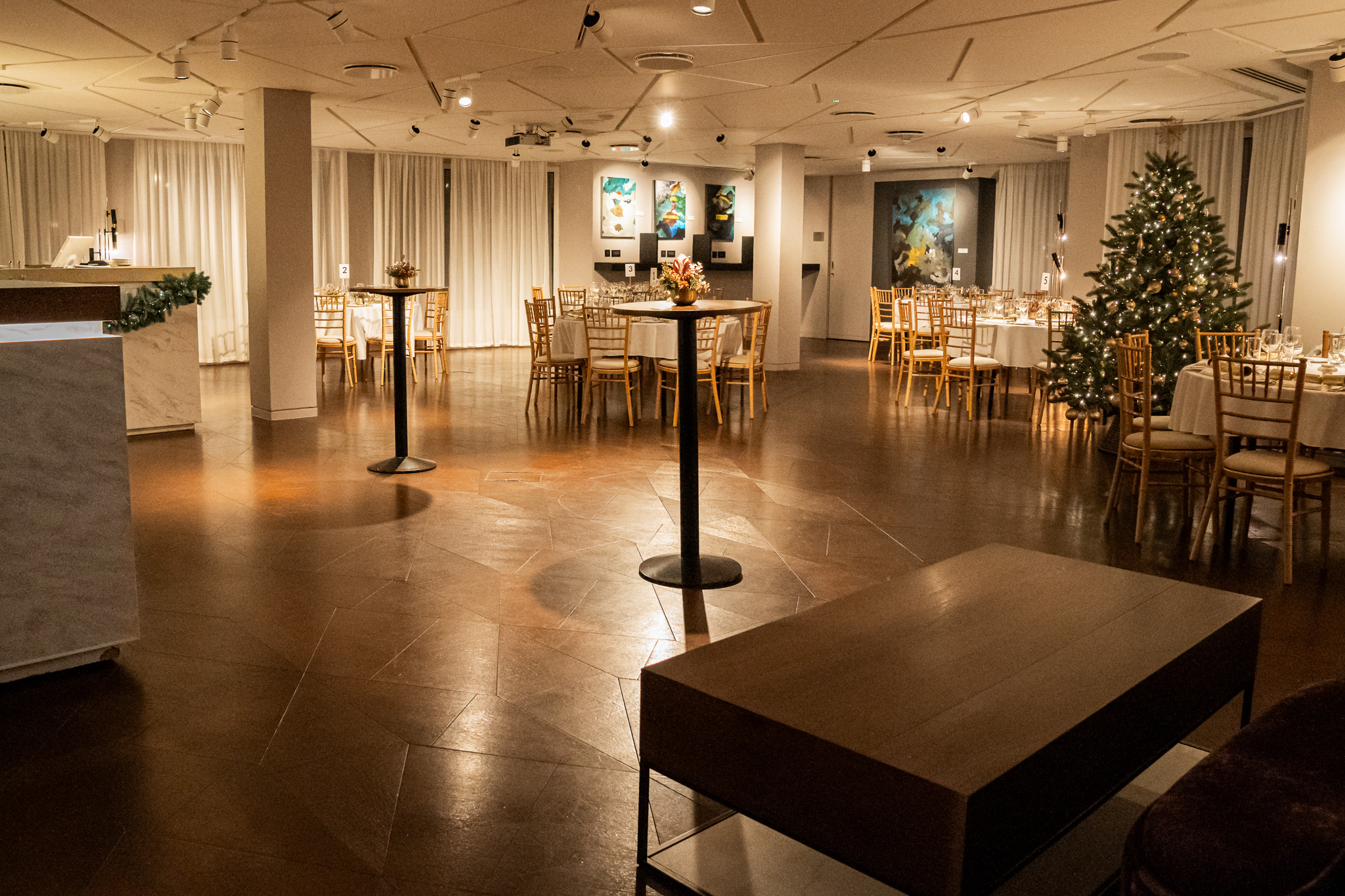 Elegant event space at 12 Hay Hill, ideal for intimate gatherings and celebrations.