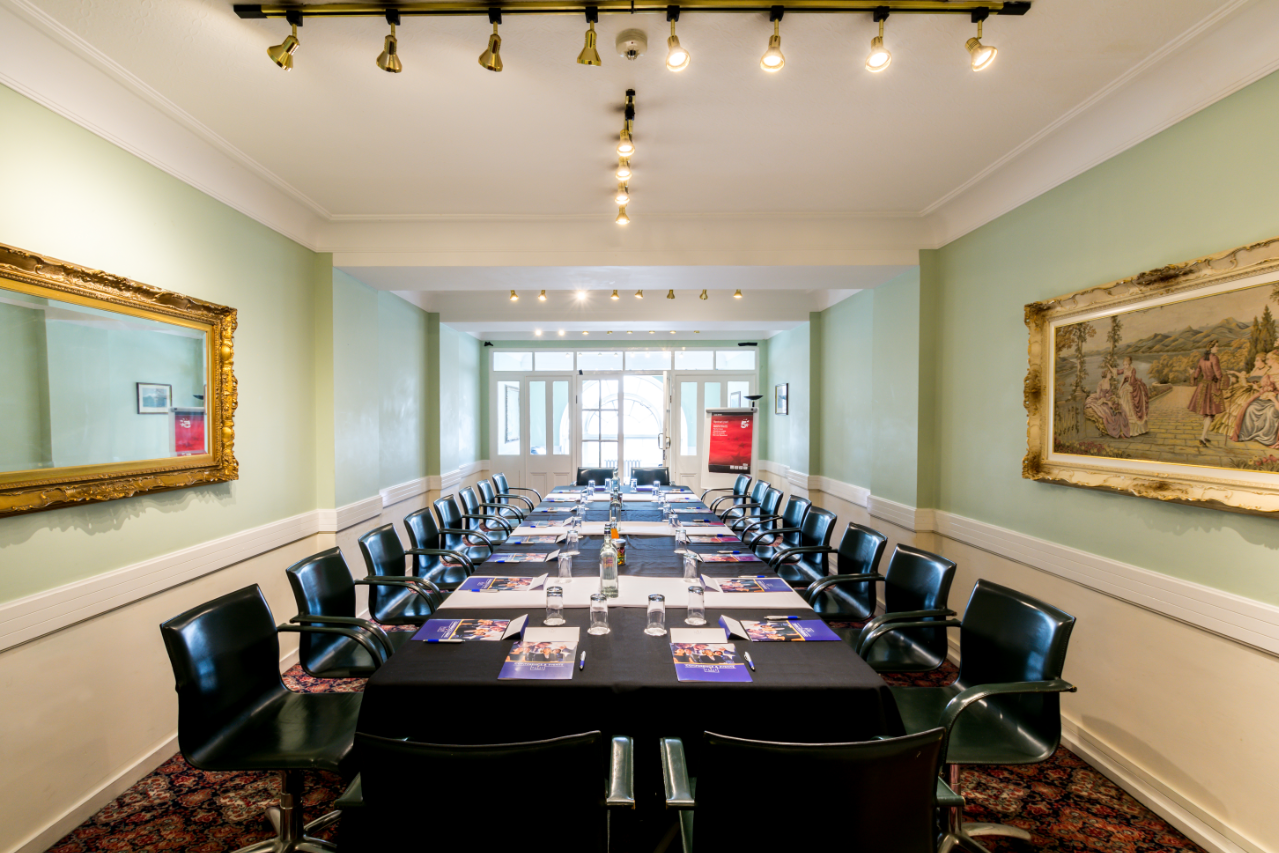 Executive Suite at The Adelphi Hotel, elegant meeting room for workshops and strategic sessions.