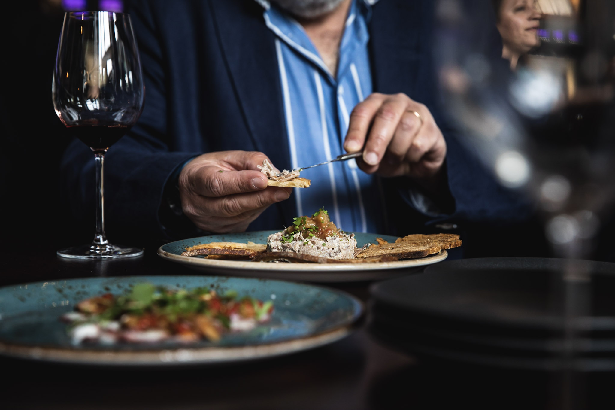 Sophisticated dining setup at Vagabond Paddington for high-end events and catering.