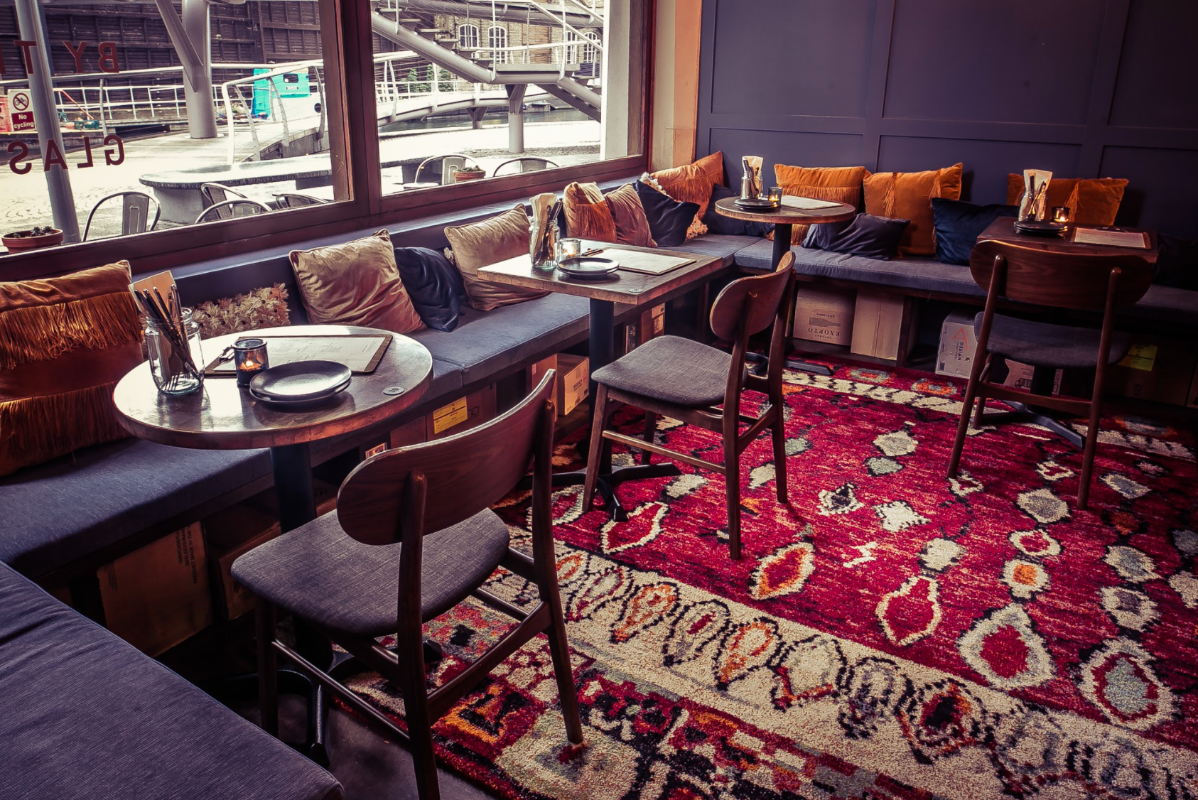 Cozy Central Otago venue with plush seating for intimate meetings and small events.