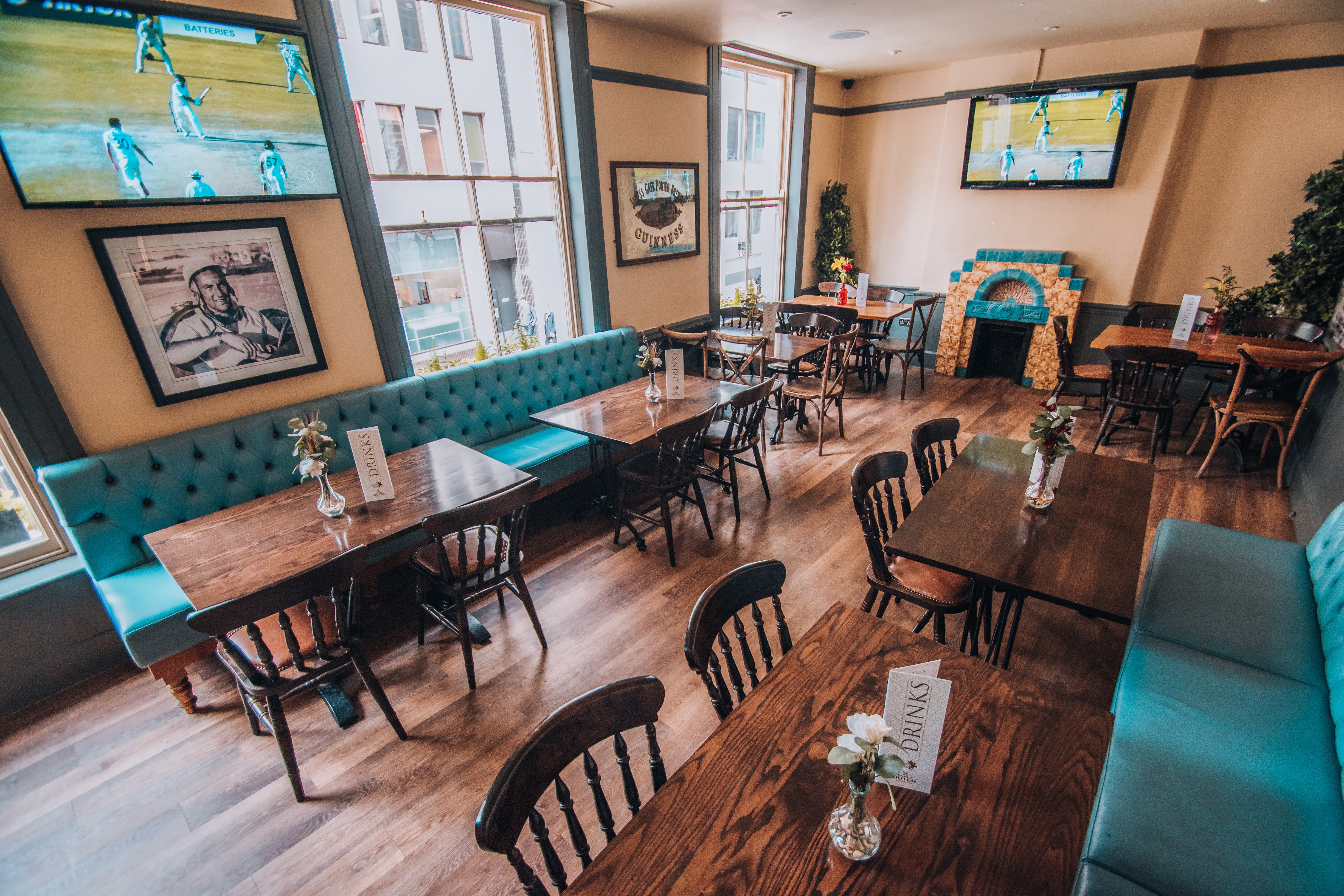 Private function room at The Flying Horse, ideal for networking events and conferences.