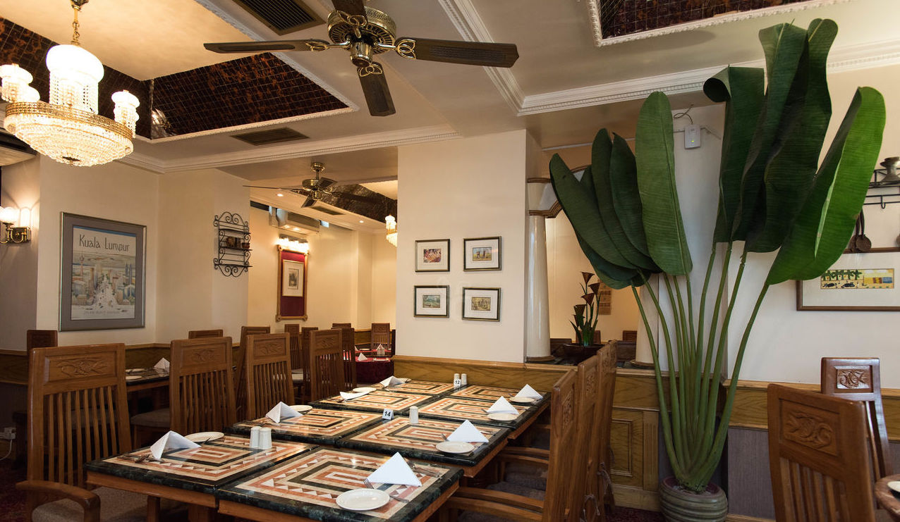Elegant dining space at Lagenda Restaurant, perfect for intimate events and gatherings.