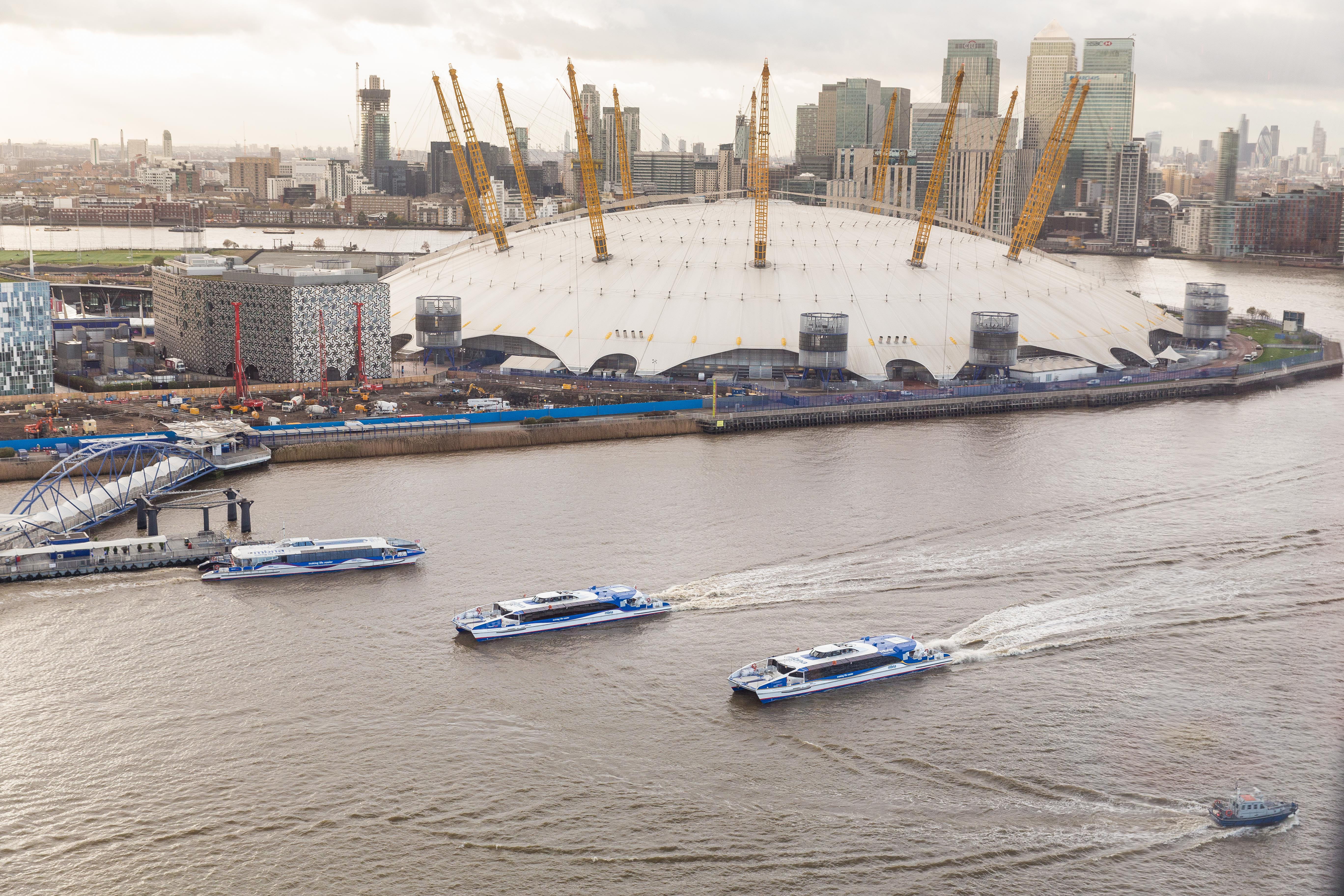 Venus Clipper waterfront venue with striking architecture for events and conferences.