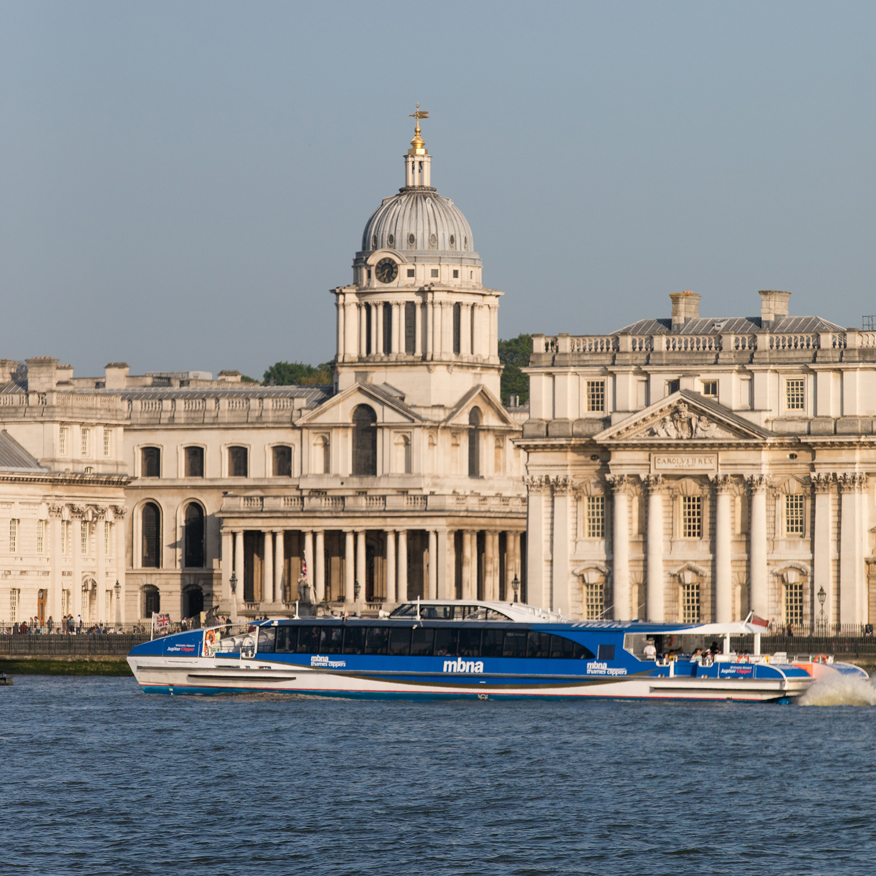 "Venus Clipper venue with waterfront views, ideal for events and gatherings."