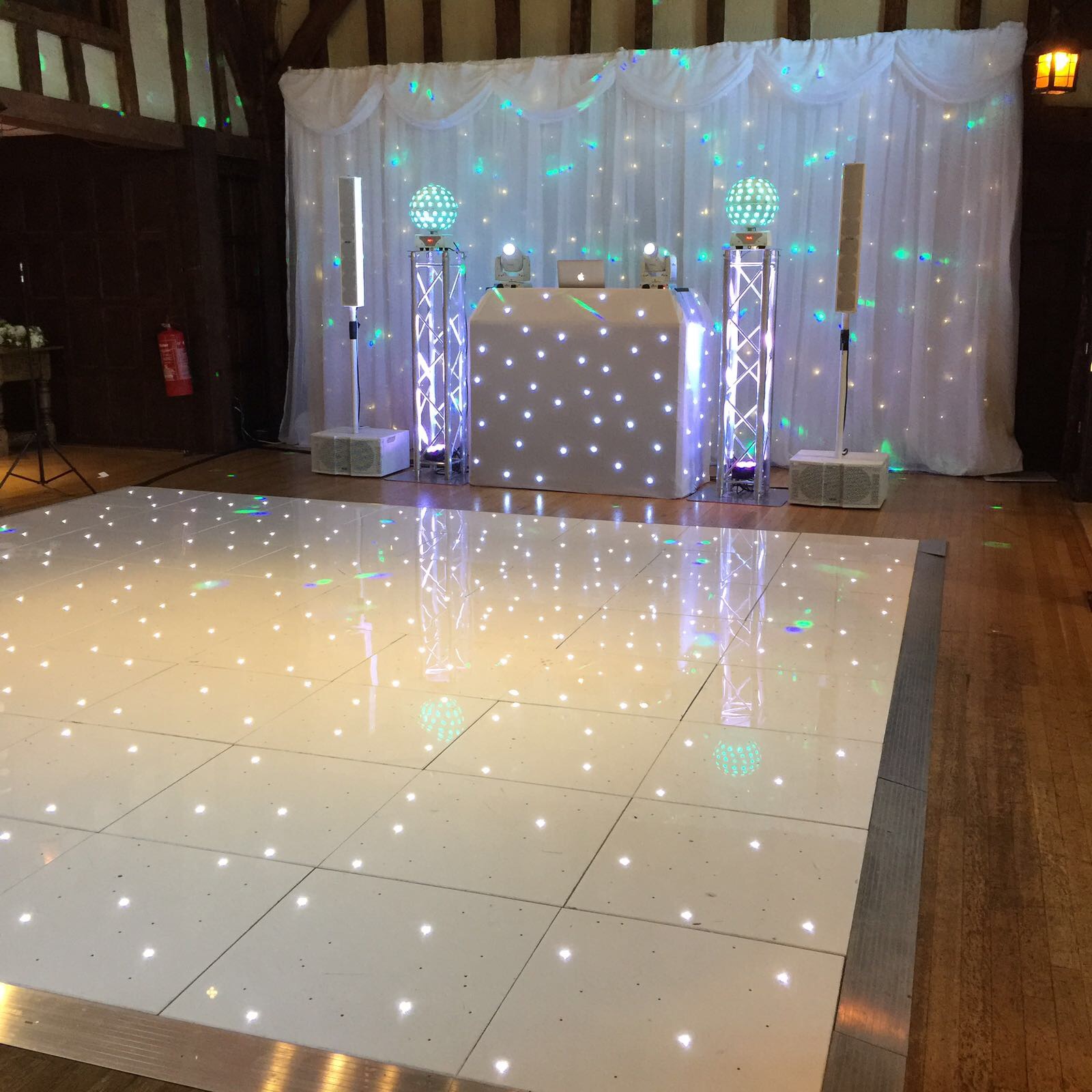 Main Hall at Hammersmith Club, inviting dance floor for celebrations and corporate events.