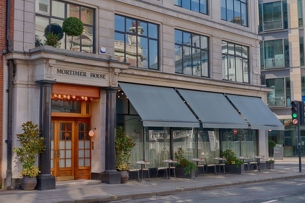 Modern boardroom at Mortimer House, ideal for corporate meetings and events.