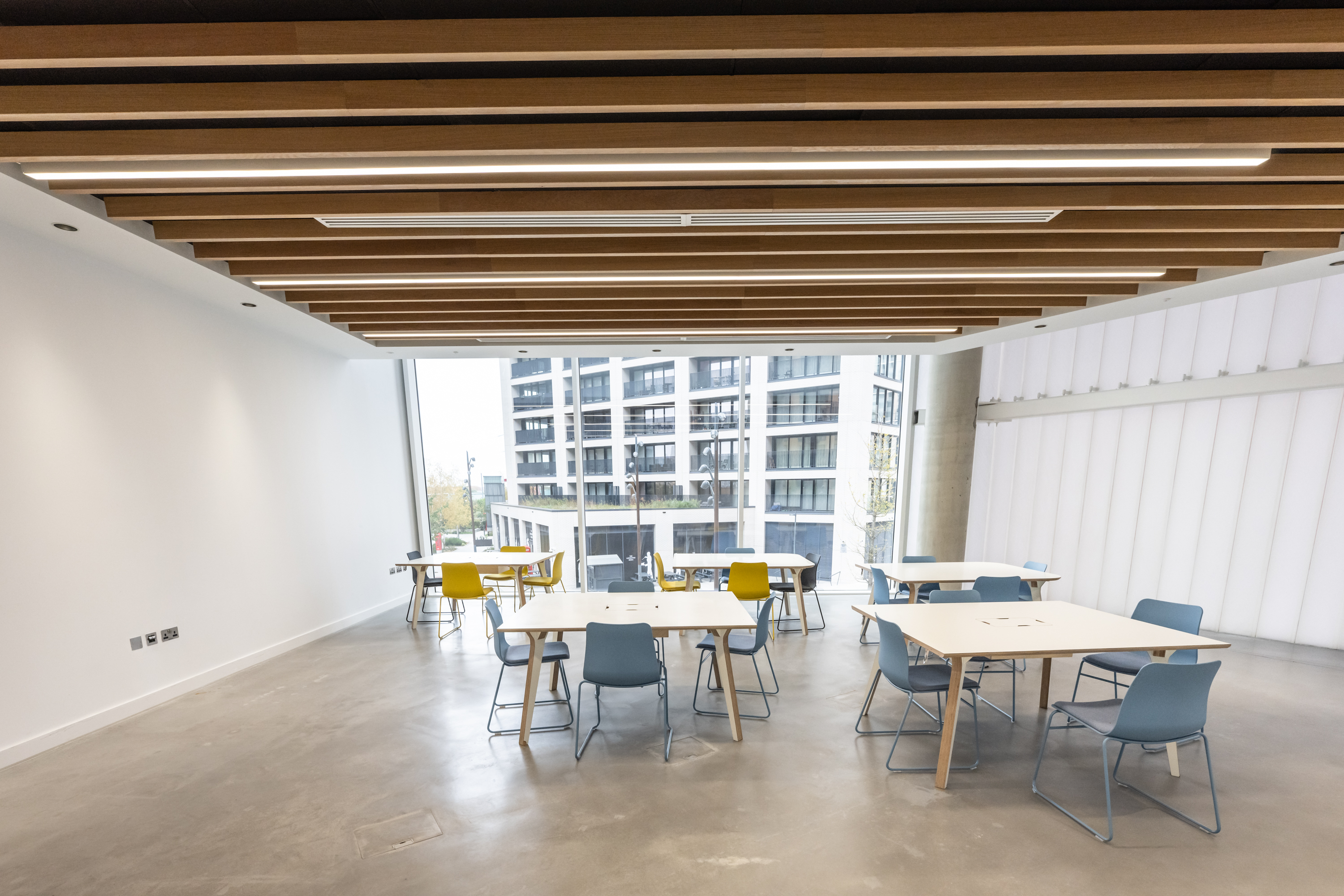 Bickle Room at English National Ballet: modern meeting space for workshops and events.