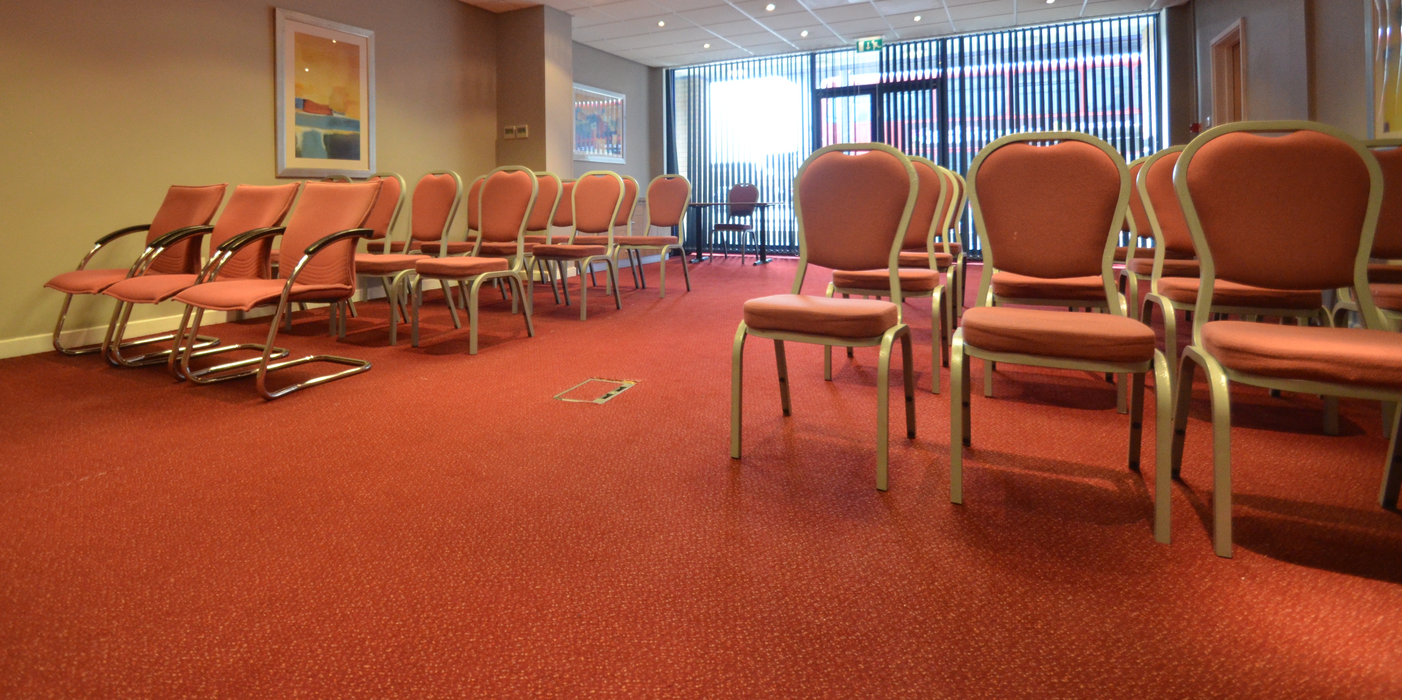 Victoria Suite meeting room at Holiday Inn Express Park Royal, inviting space for events.