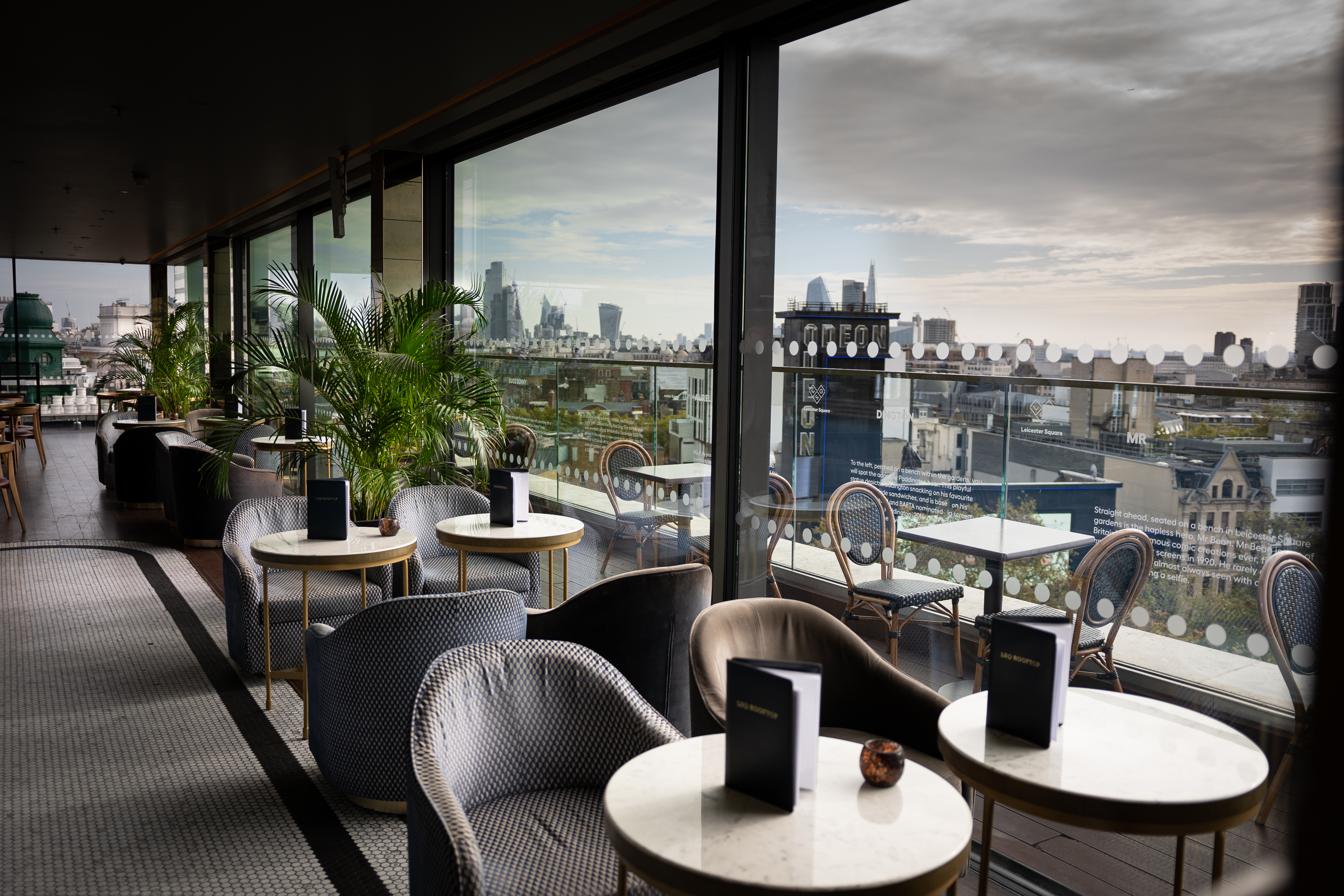 Stylish LSQRooftop venue with panoramic city views, perfect for upscale events and gatherings.