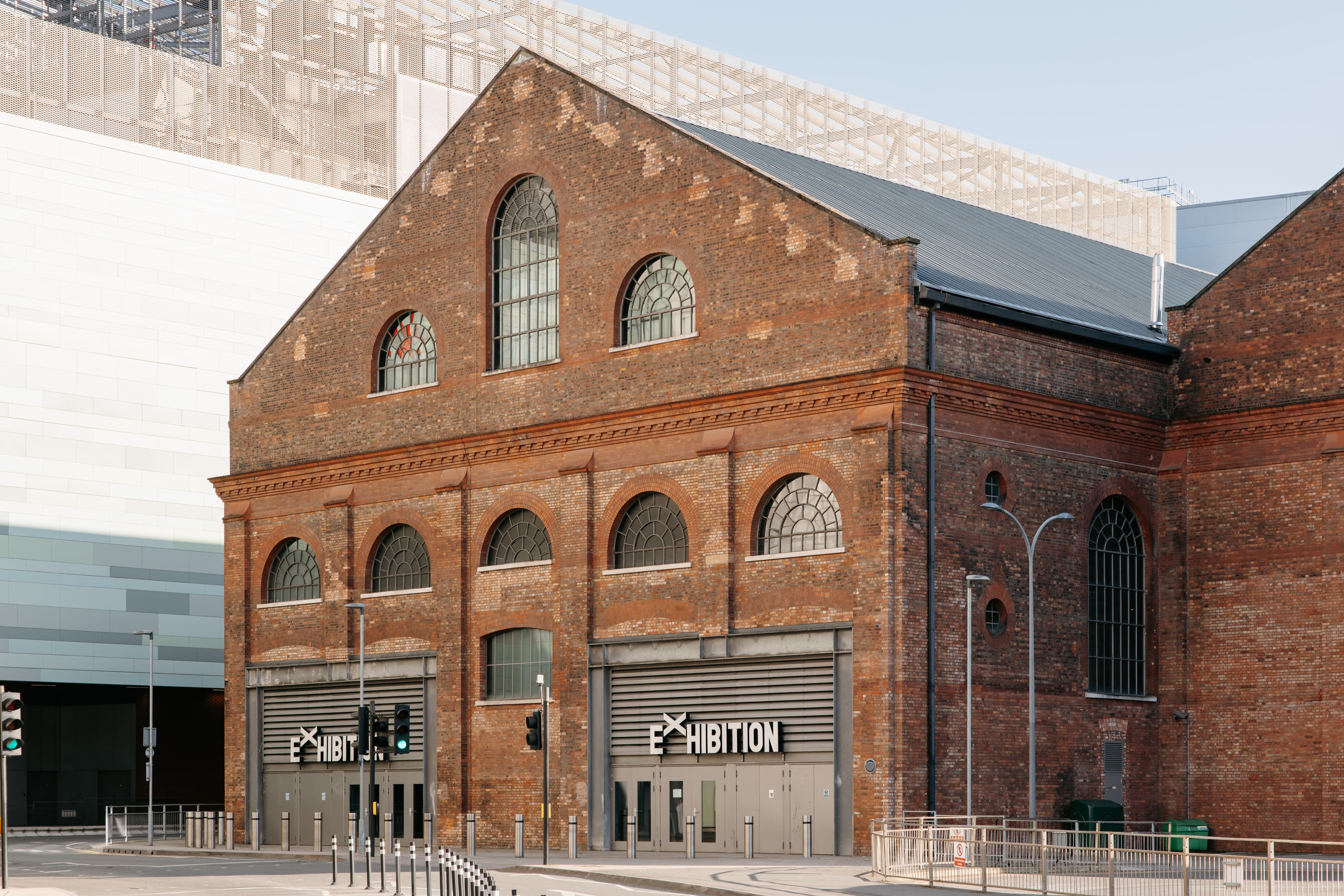 Industrial-chic Exhibition White City venue for trade shows and brand activations.