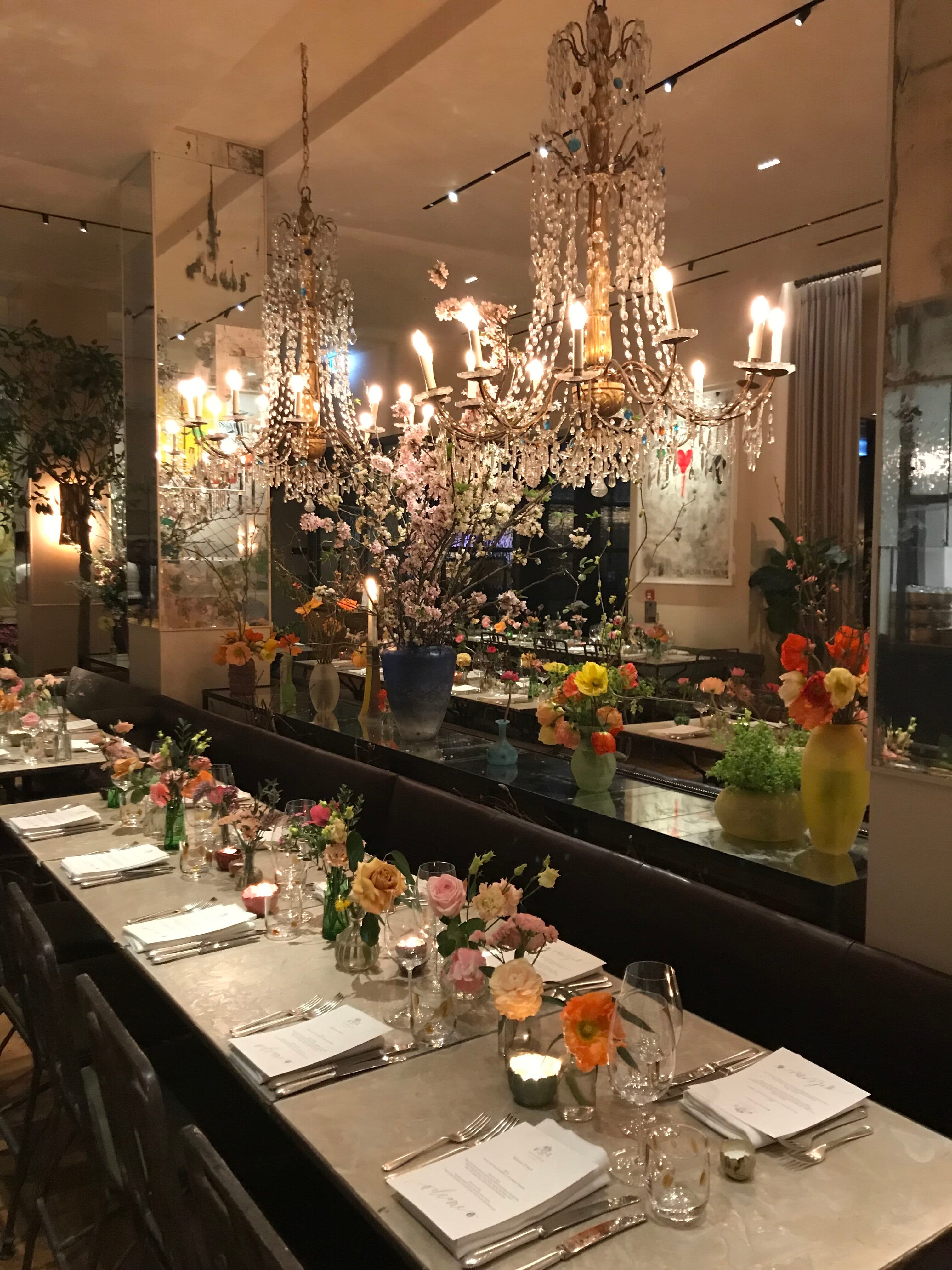 Elegant dining space at The Petersham, ideal for upscale events and intimate gatherings.