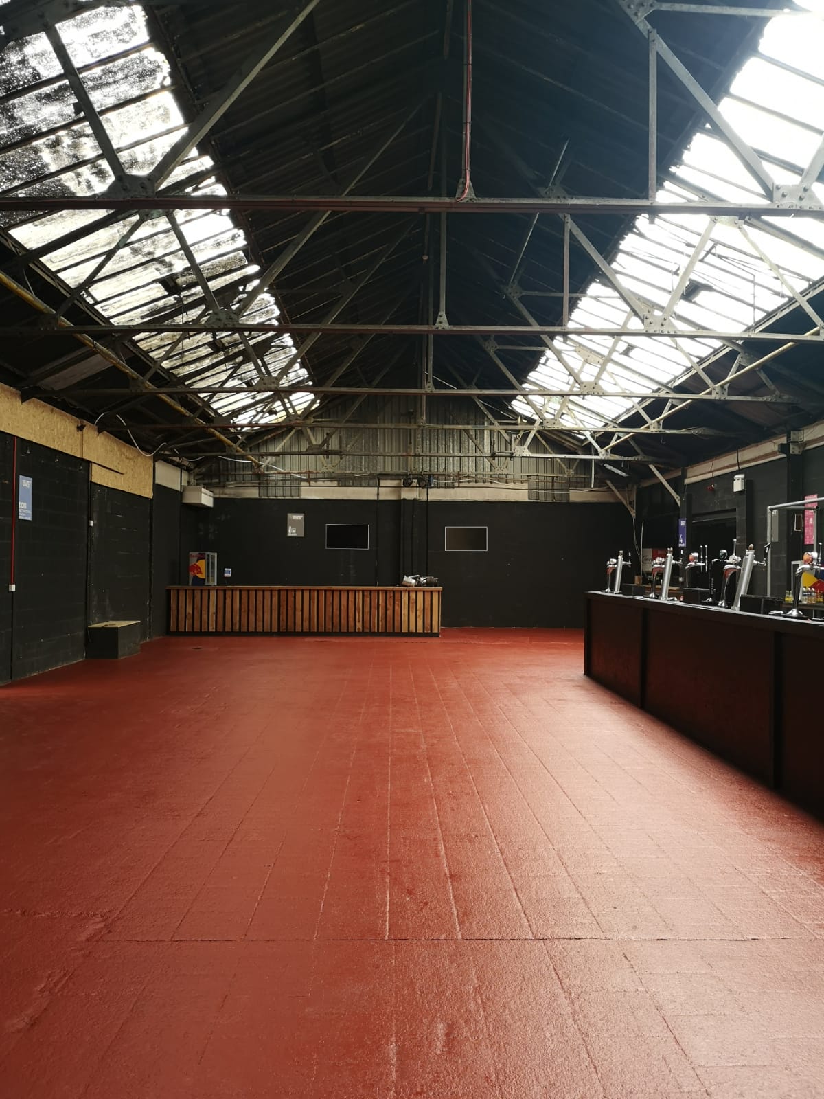 Spacious industrial venue SS2 Digbeth for corporate and social events with natural light.