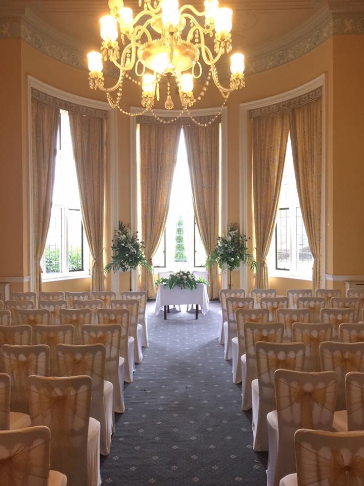 Georgian Room at Broome Park Hotel, elegant event space for weddings and gatherings.