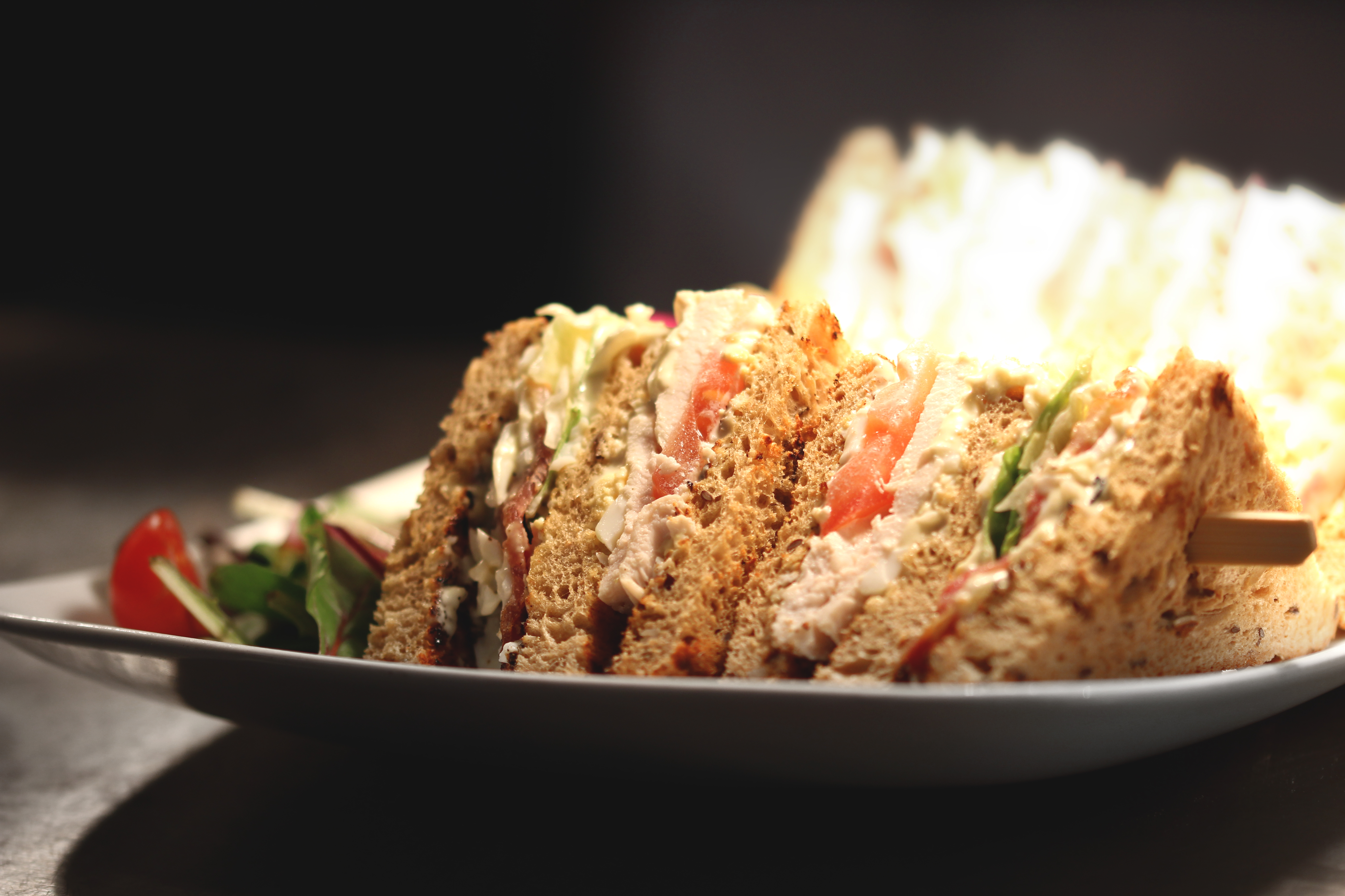 Cottage Boardroom sandwich platter for corporate meetings at Lifehouse Spa and Hotel.