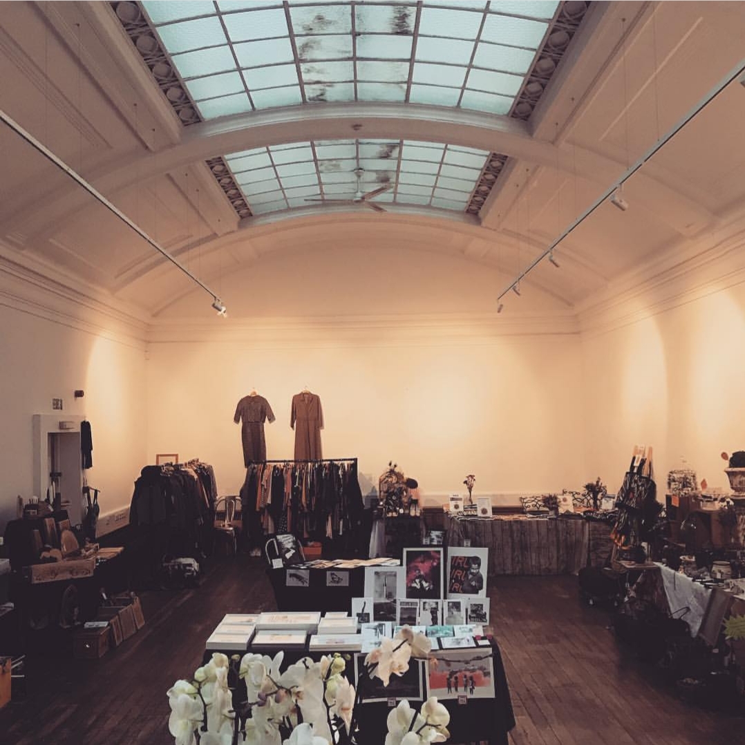 Spacious Medicine Gallery venue with high ceiling, perfect for events and exhibitions.