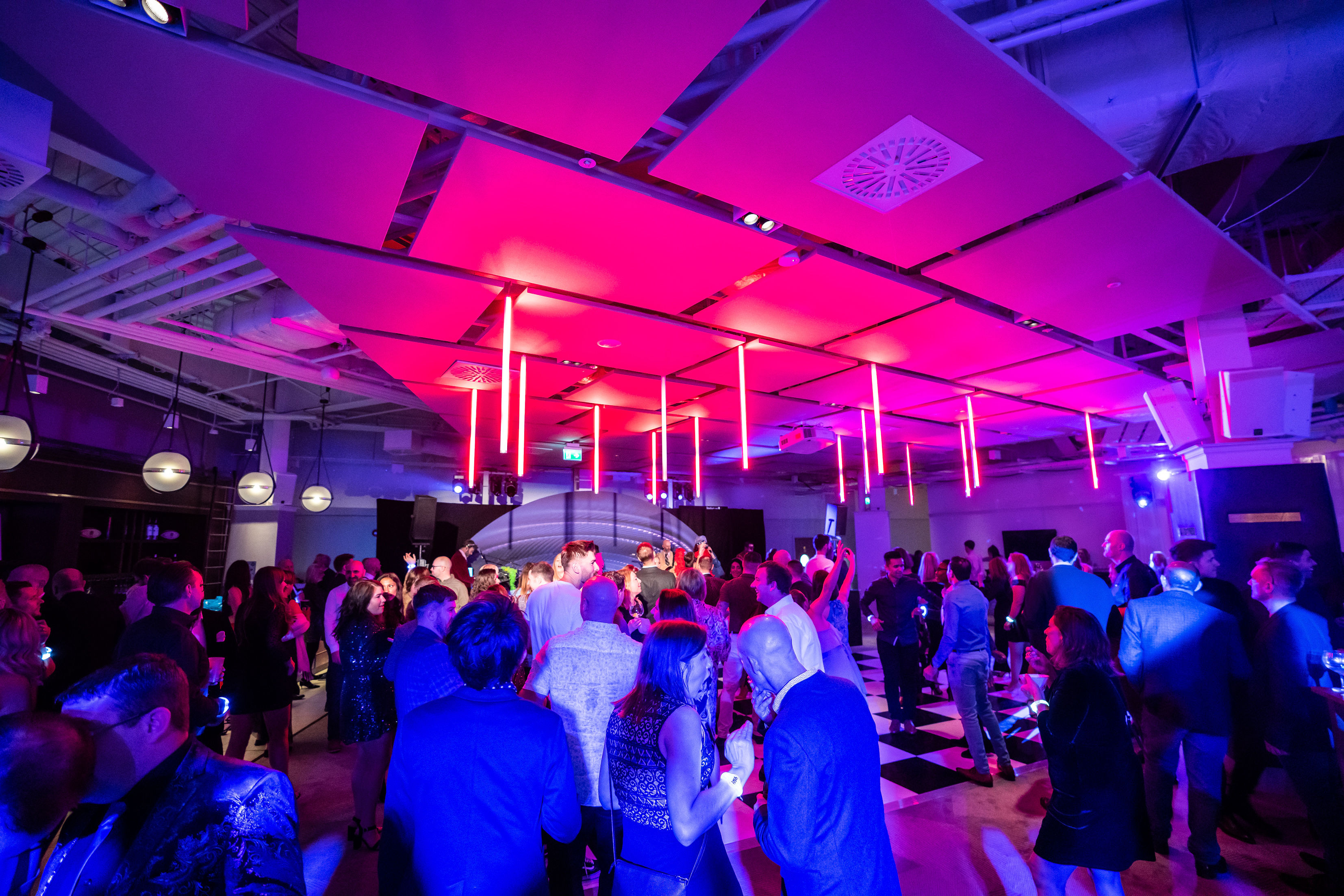 Lock No. 4 at Allianz Stadium, Twickenham: vibrant event space for networking and entertainment.