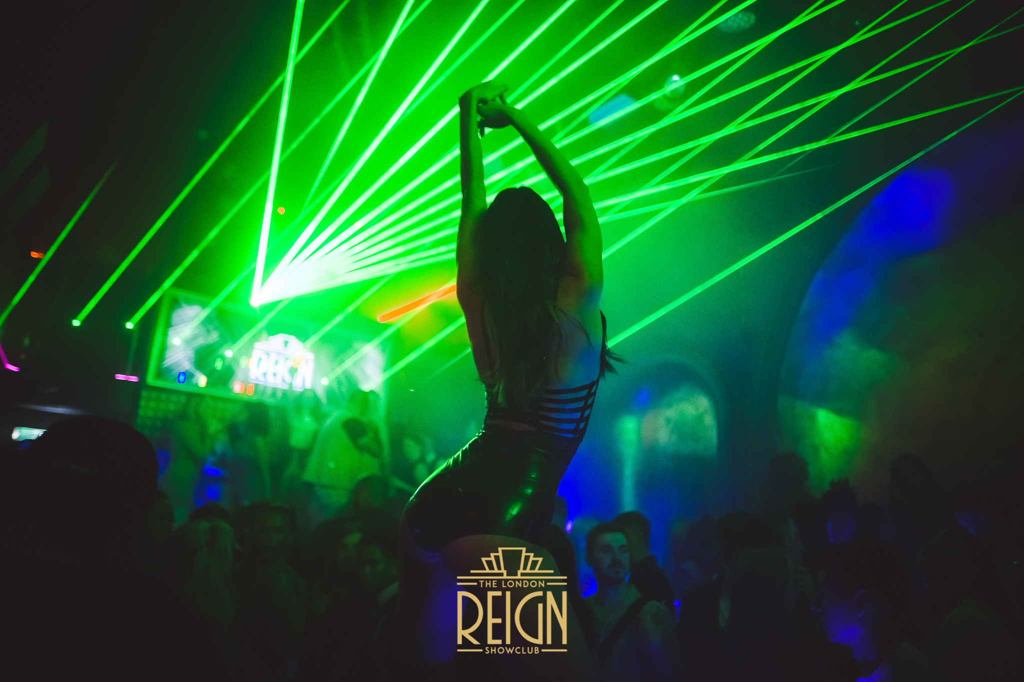 Vibrant nightlife at The Mezzanine, ideal for corporate events and celebrations.