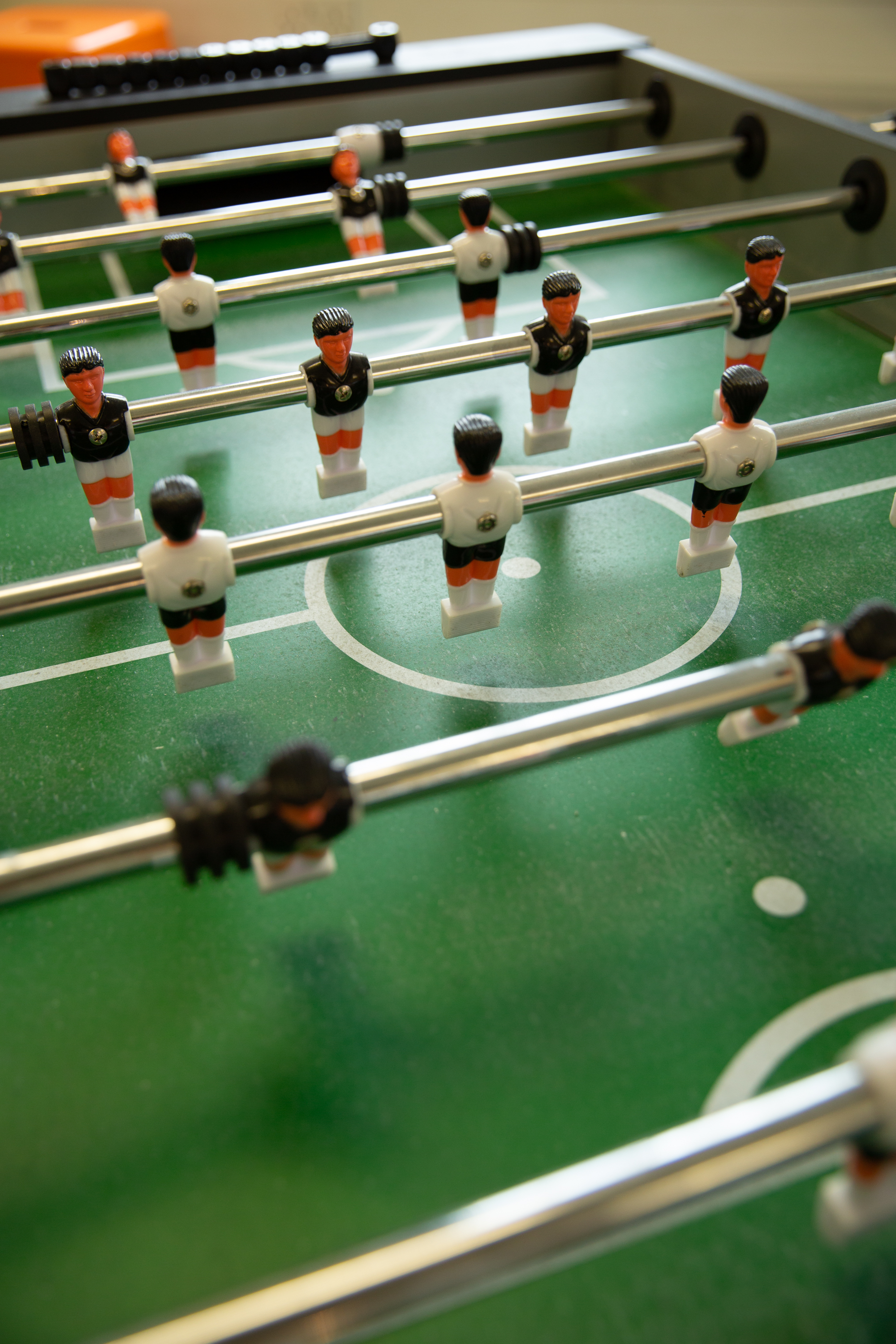 Foosball table in Whole Mezzanine, Union Court for engaging meetings and events.
