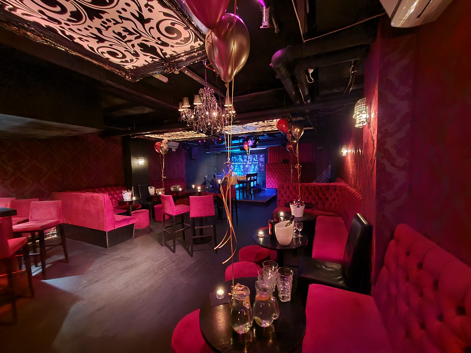 Stylish event space in Piano Smithfield, ideal for cocktail parties and private gatherings.