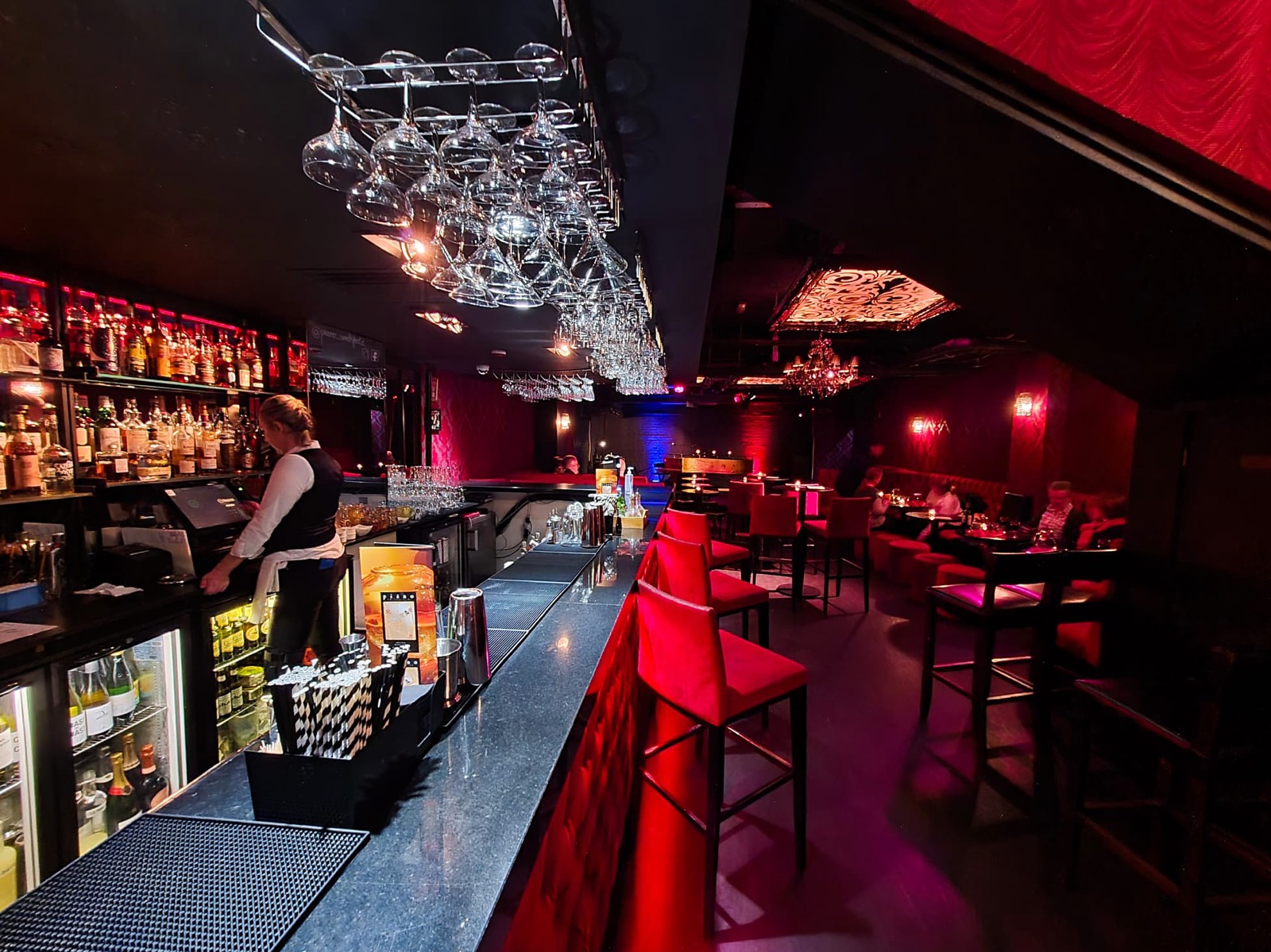 Stylish bar venue in Piano Smithfield, perfect for cocktail receptions and networking events.