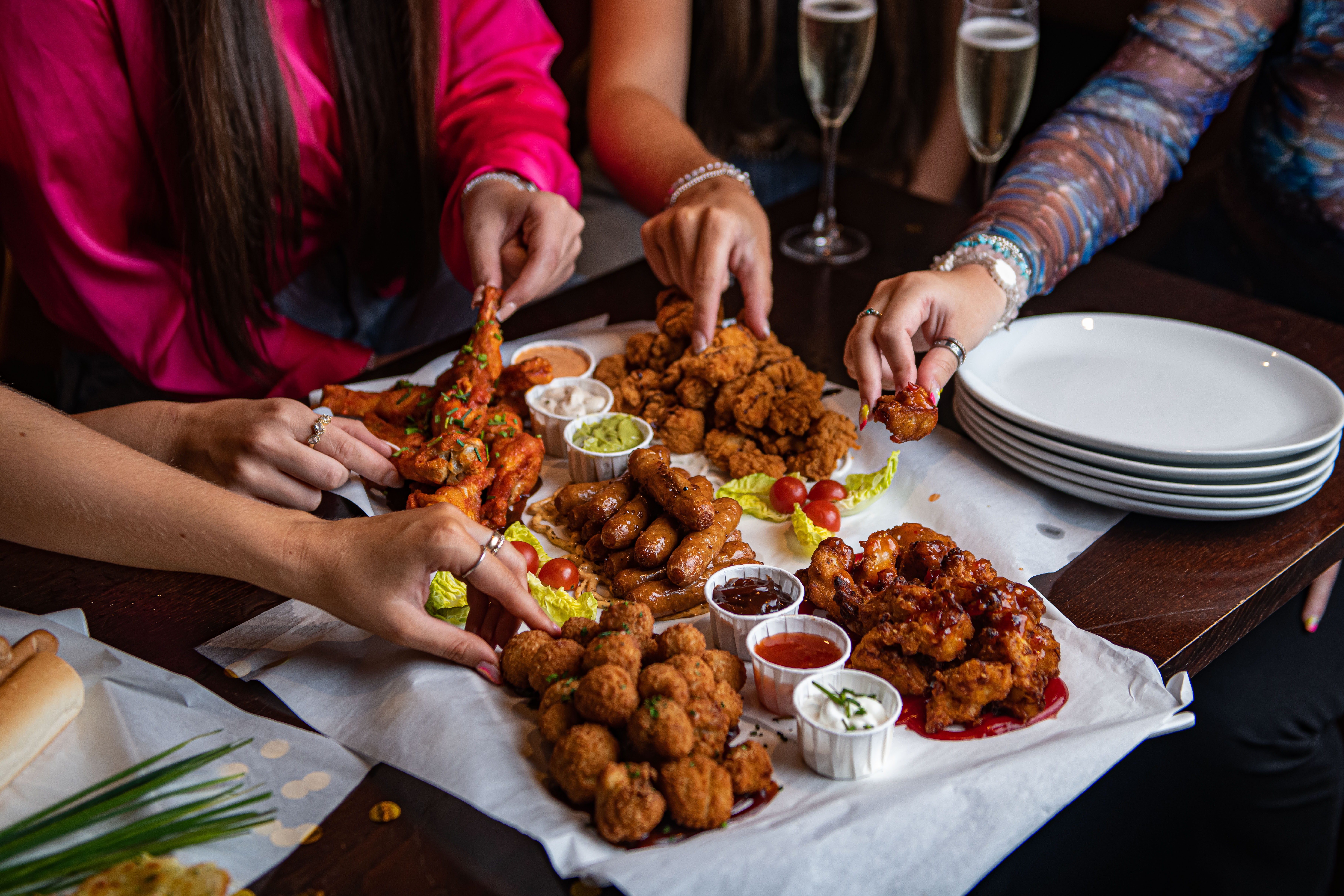 Brewery Hall finger foods for networking events in Punch Tarmey's Liverpool.