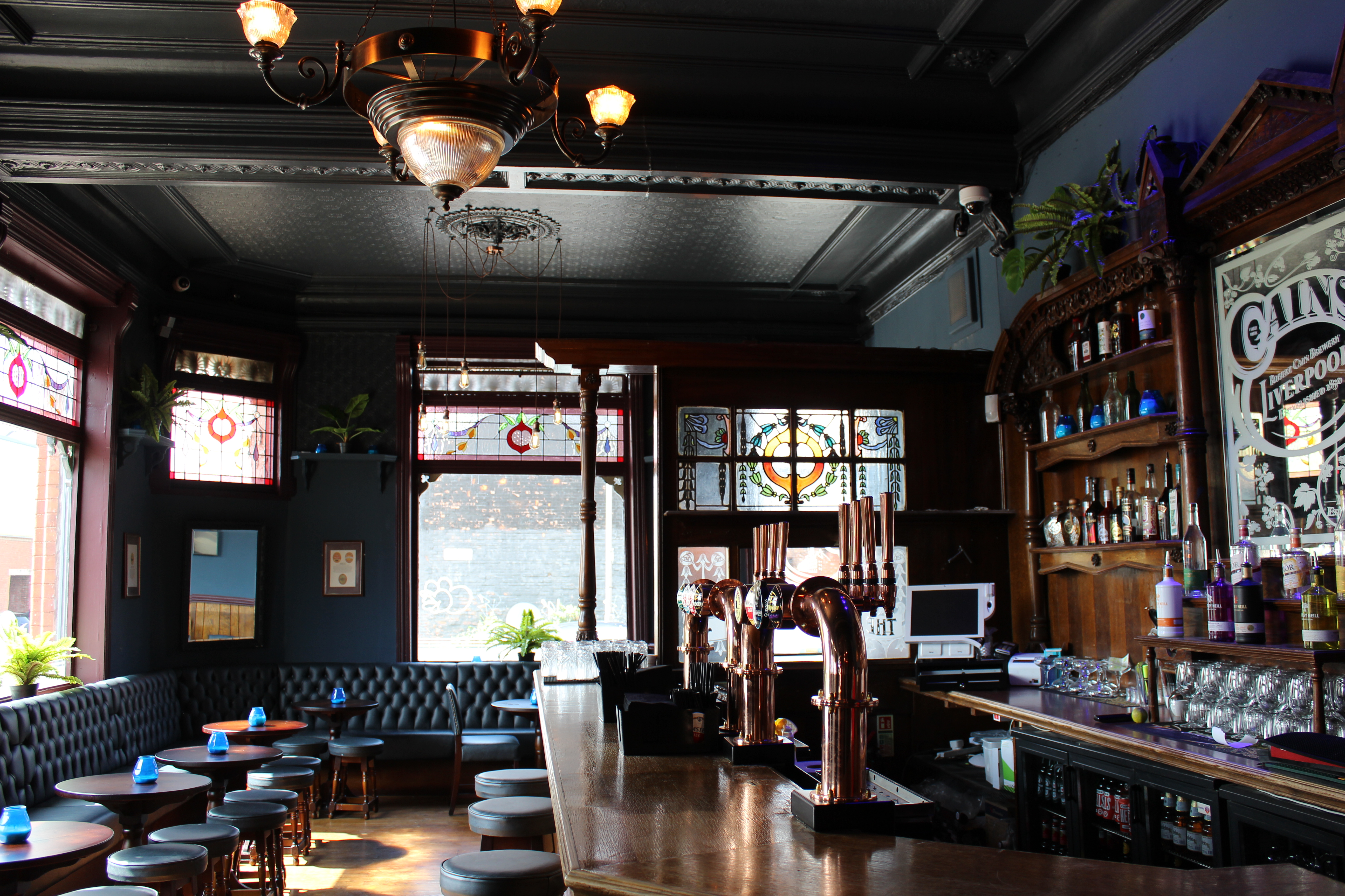 Stylish venue at The Brewery Tap, ideal for intimate gatherings and networking events.