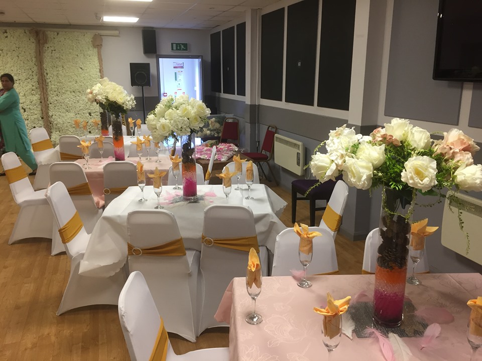 Elegant function room at The Grange Venue, perfect for weddings and celebrations.