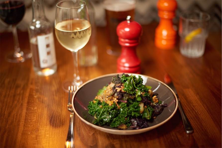 Elegant plated dish at The Hydrant, perfect for high-end events and dinner meetings.