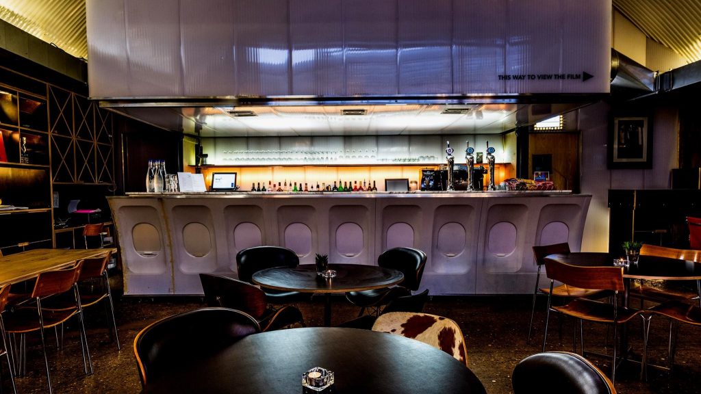 Modern bar at Number 10 London, ideal for networking events and cocktail receptions.