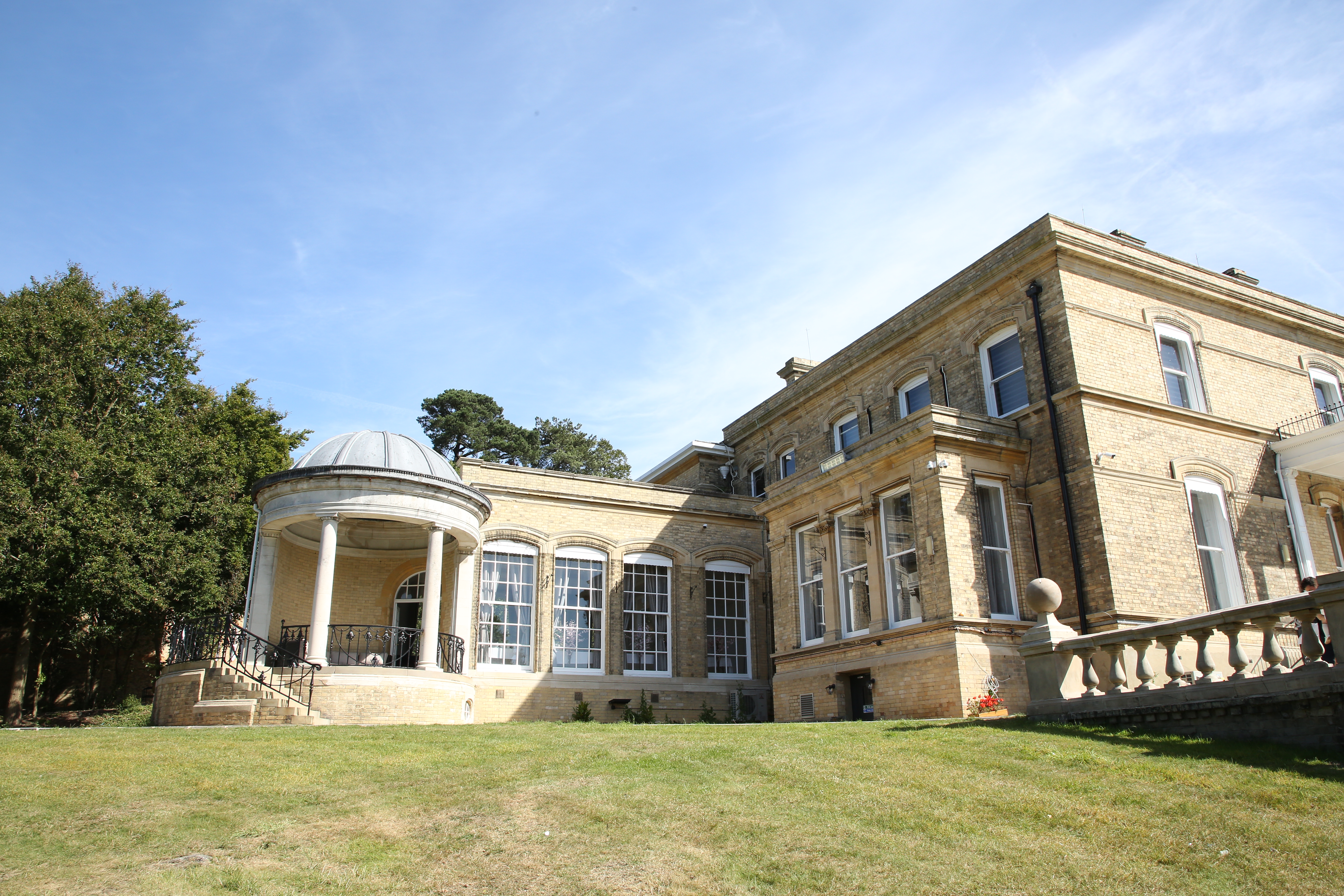 Hilltop Lounge at Ponsbourne Park Hotel, elegant venue for meetings and events.