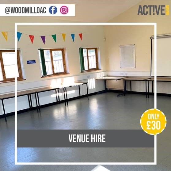 Bright meeting space at Stoneham Lodge, perfect for workshops and small events. Affordable venue hire.