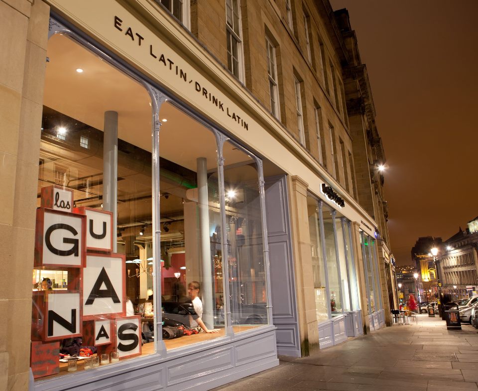 Vibrant Las Iguanas venue in Newcastle, perfect for events and gatherings.