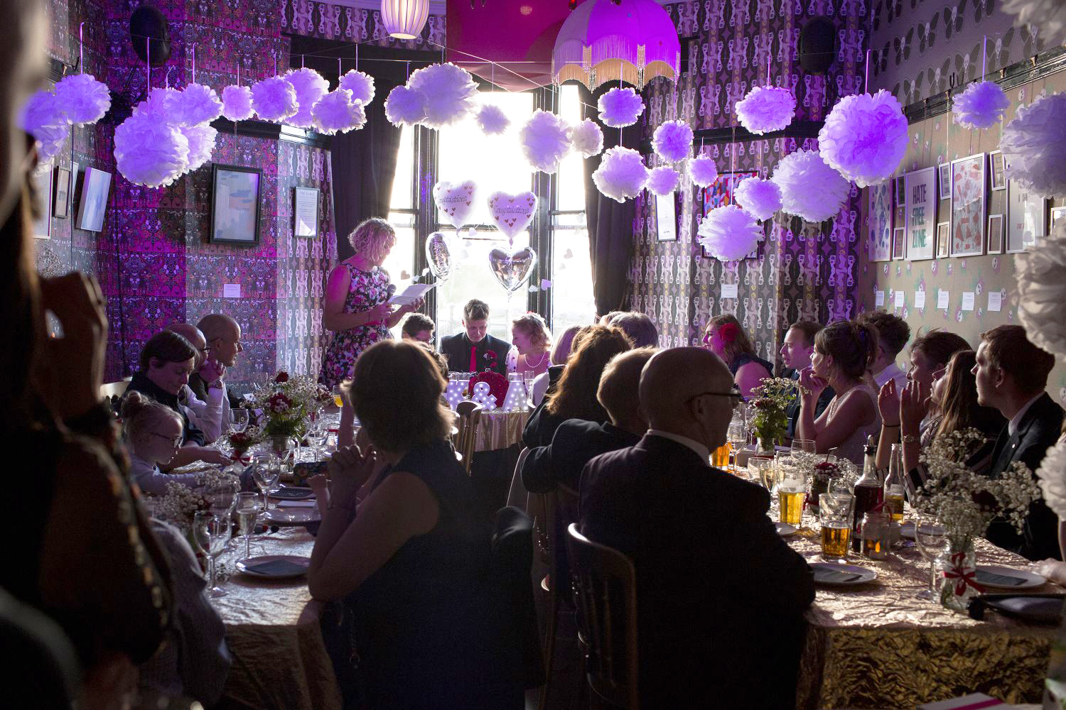 Bar Hire at Hotel Pelirocco with elegant decor for weddings and celebrations.