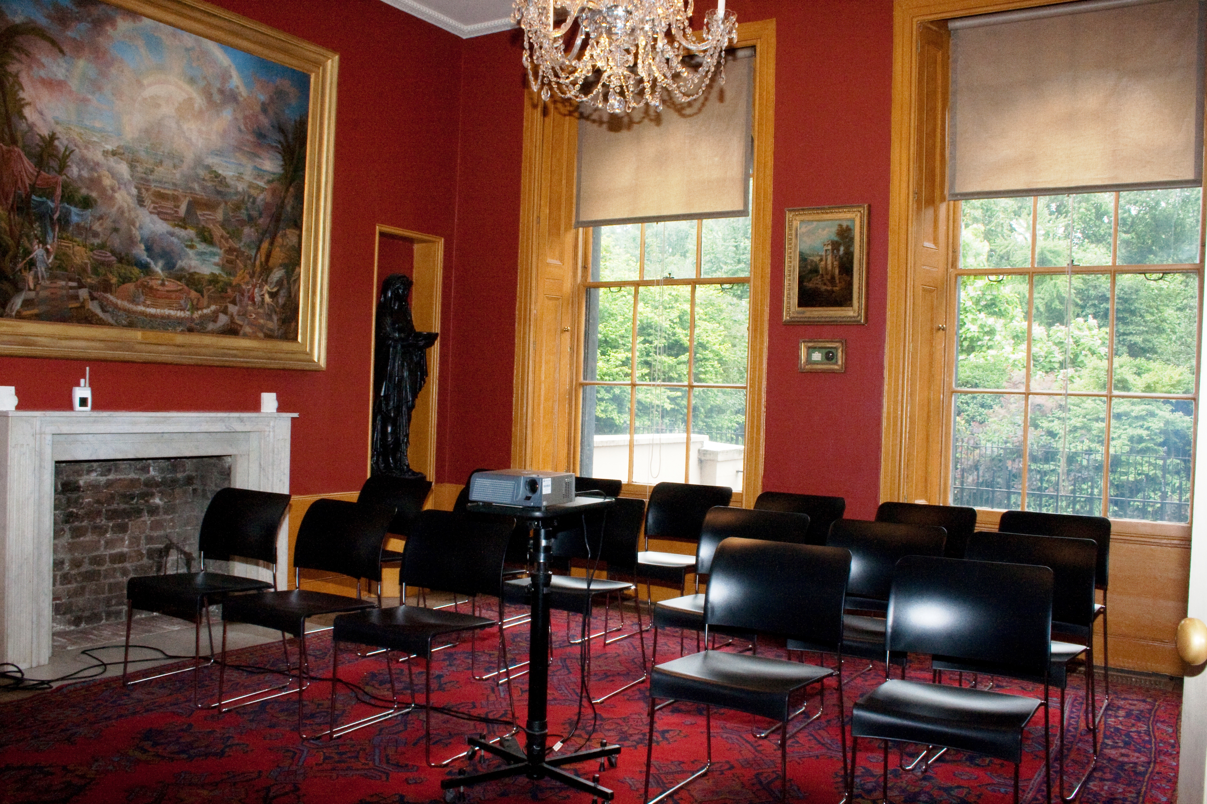 Seminar Room at Sir John Soane's Museum, elegant decor for intimate gatherings.
